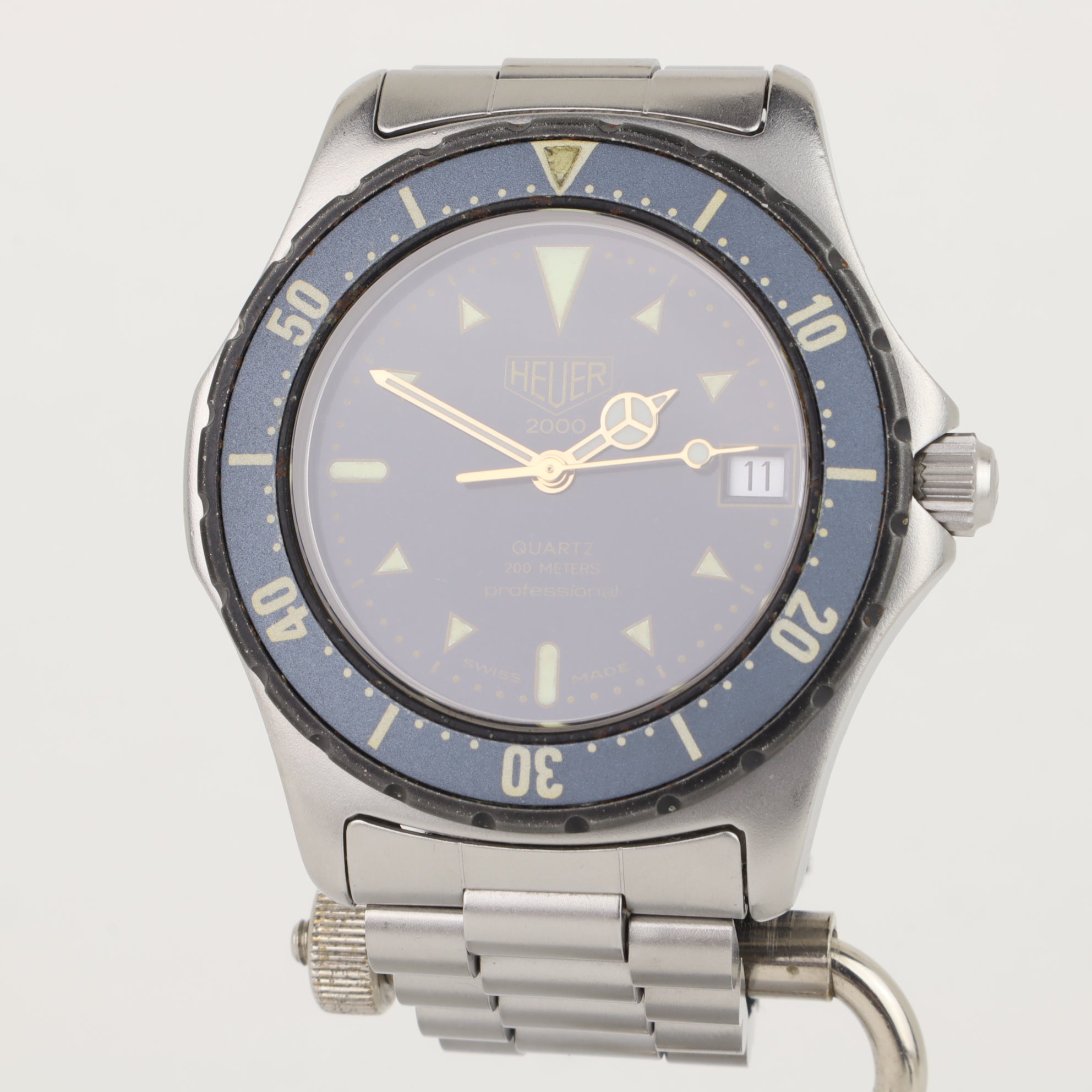 Heuer 2000 972.606 'Moondust' (Pre TAG Heuer) | Papers | 1985