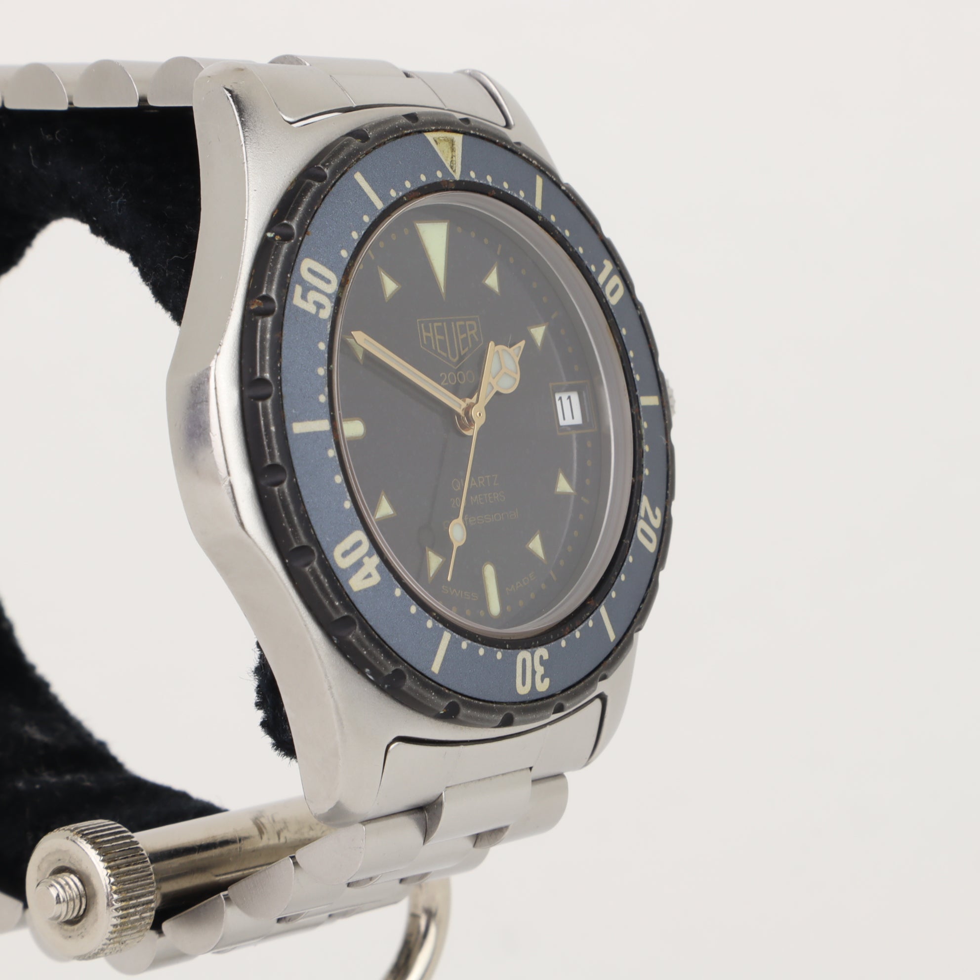 Heuer 2000 972.606 'Moondust' (Pre TAG Heuer) | Papers | 1985