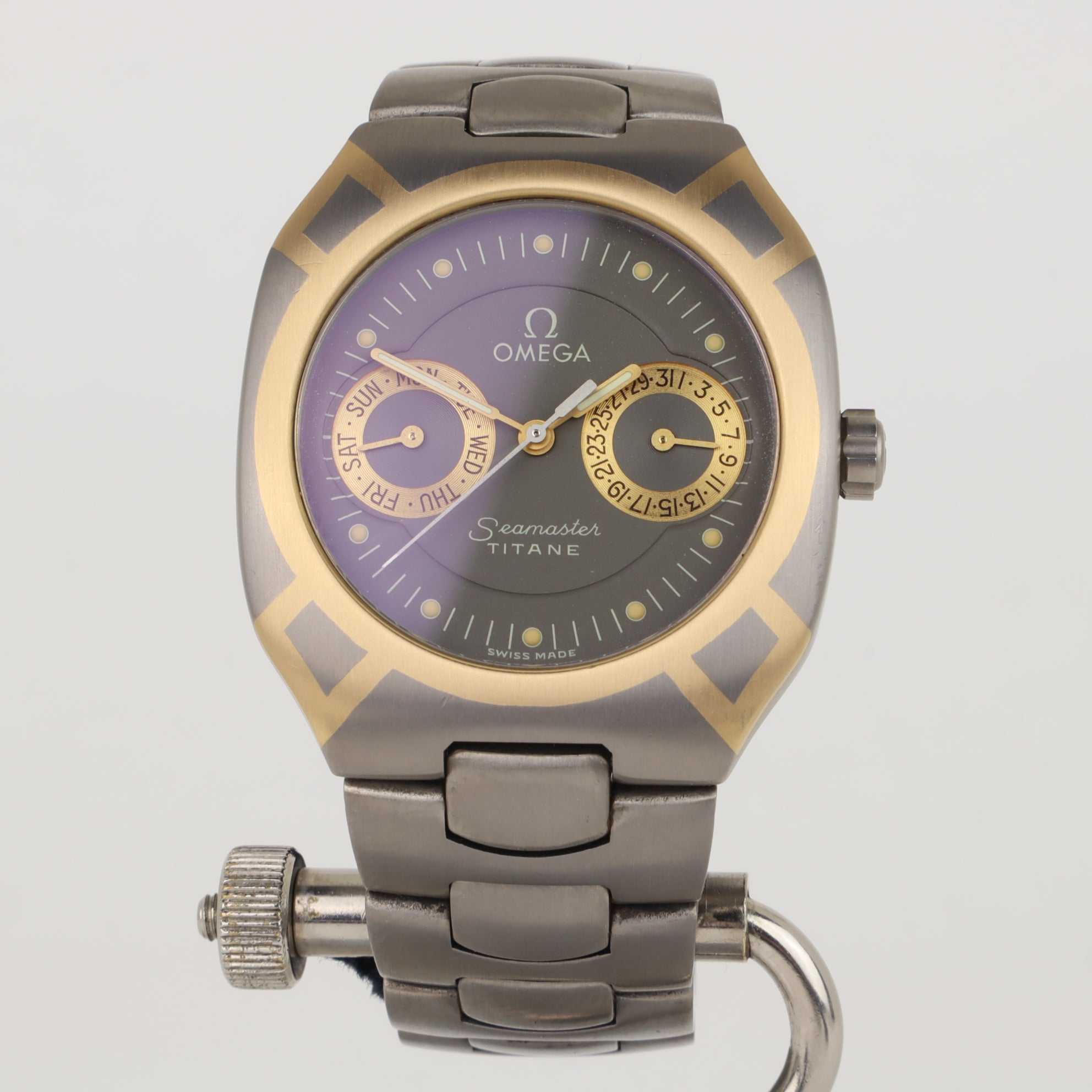 Omega Seamaster Polaris Titane Day Date 396.1121     | 1986