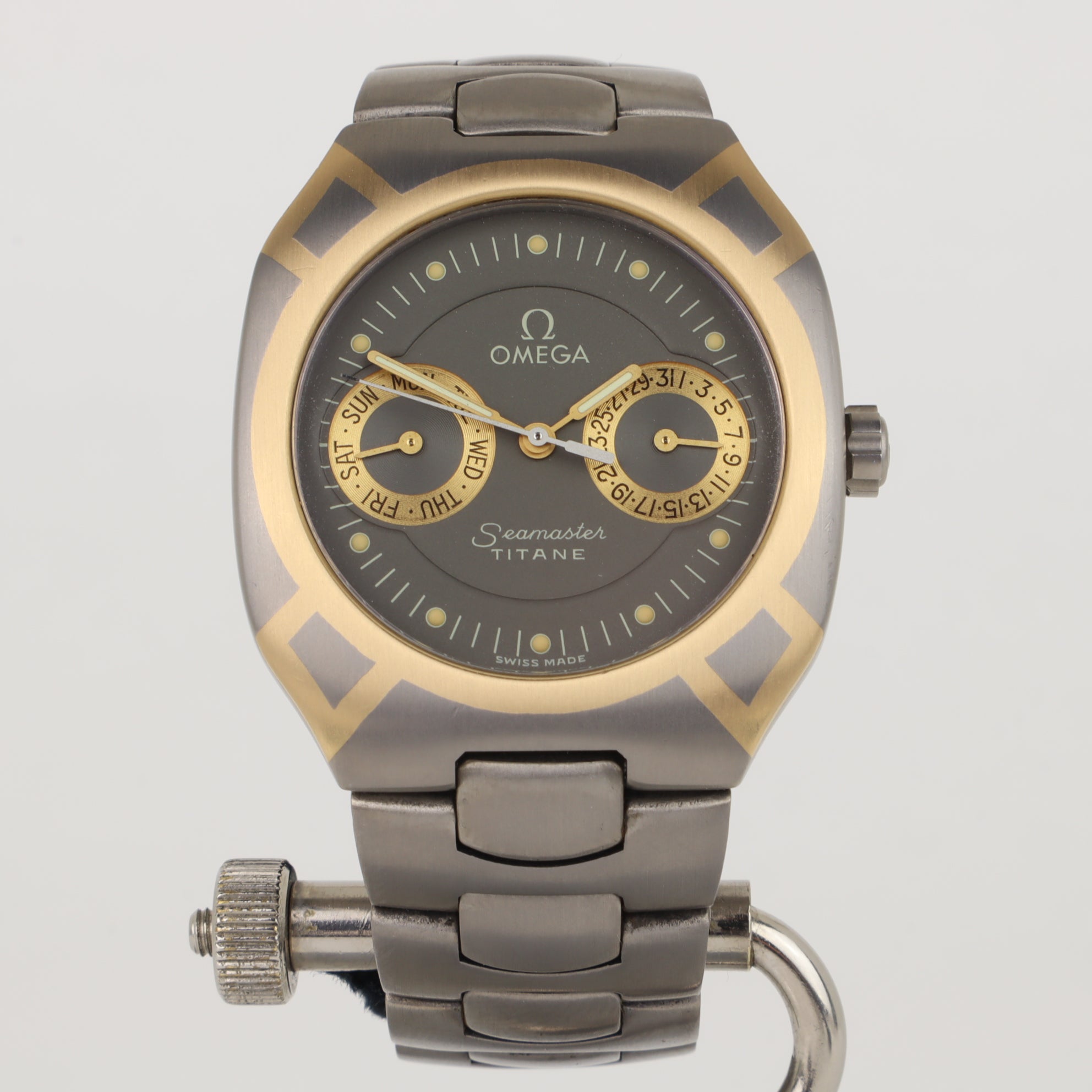 Omega Seamaster Polaris Titane Day Date 396.1121     | 1986