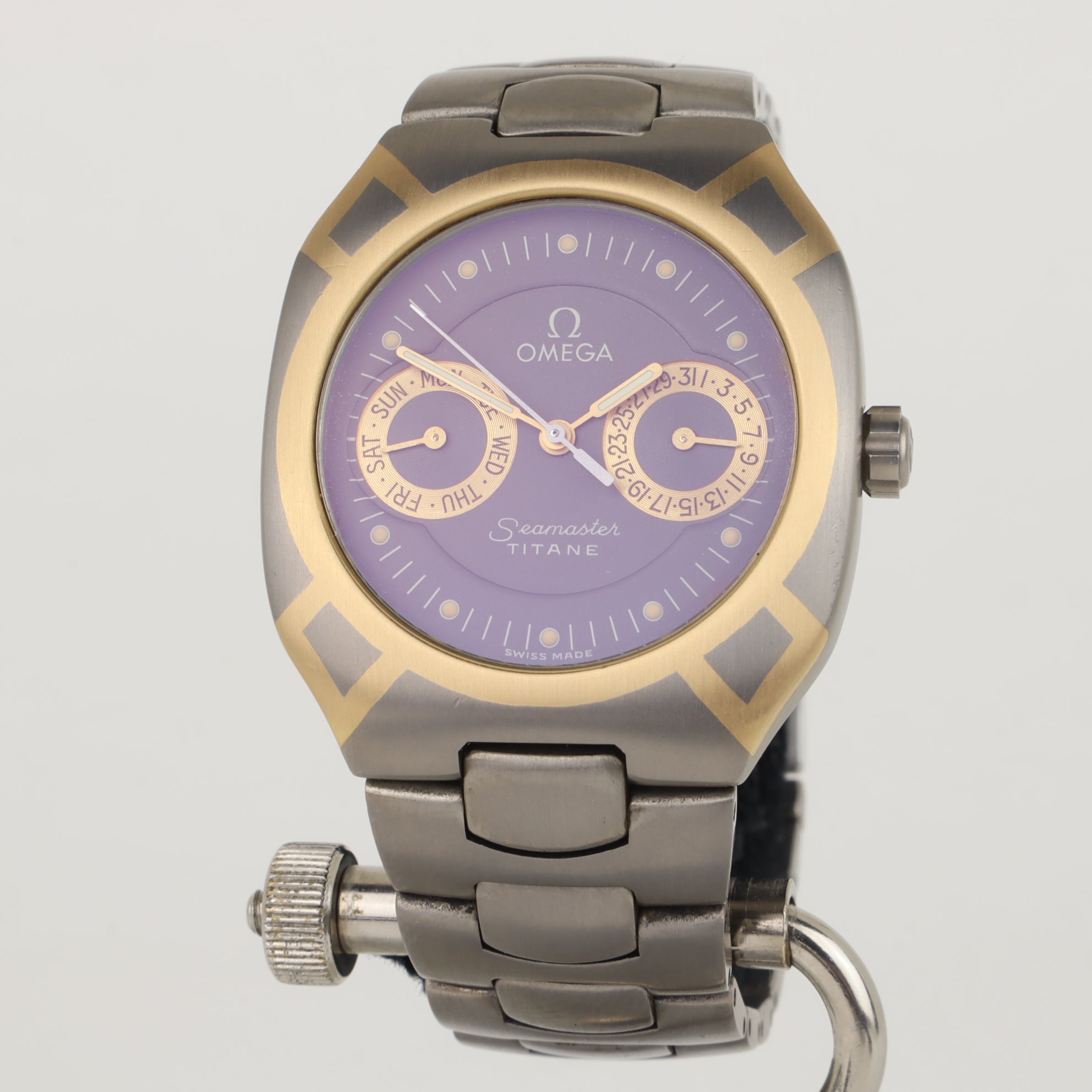 Omega Seamaster Polaris Titane Day Date 396.1121 | 1986 – B&O Watches