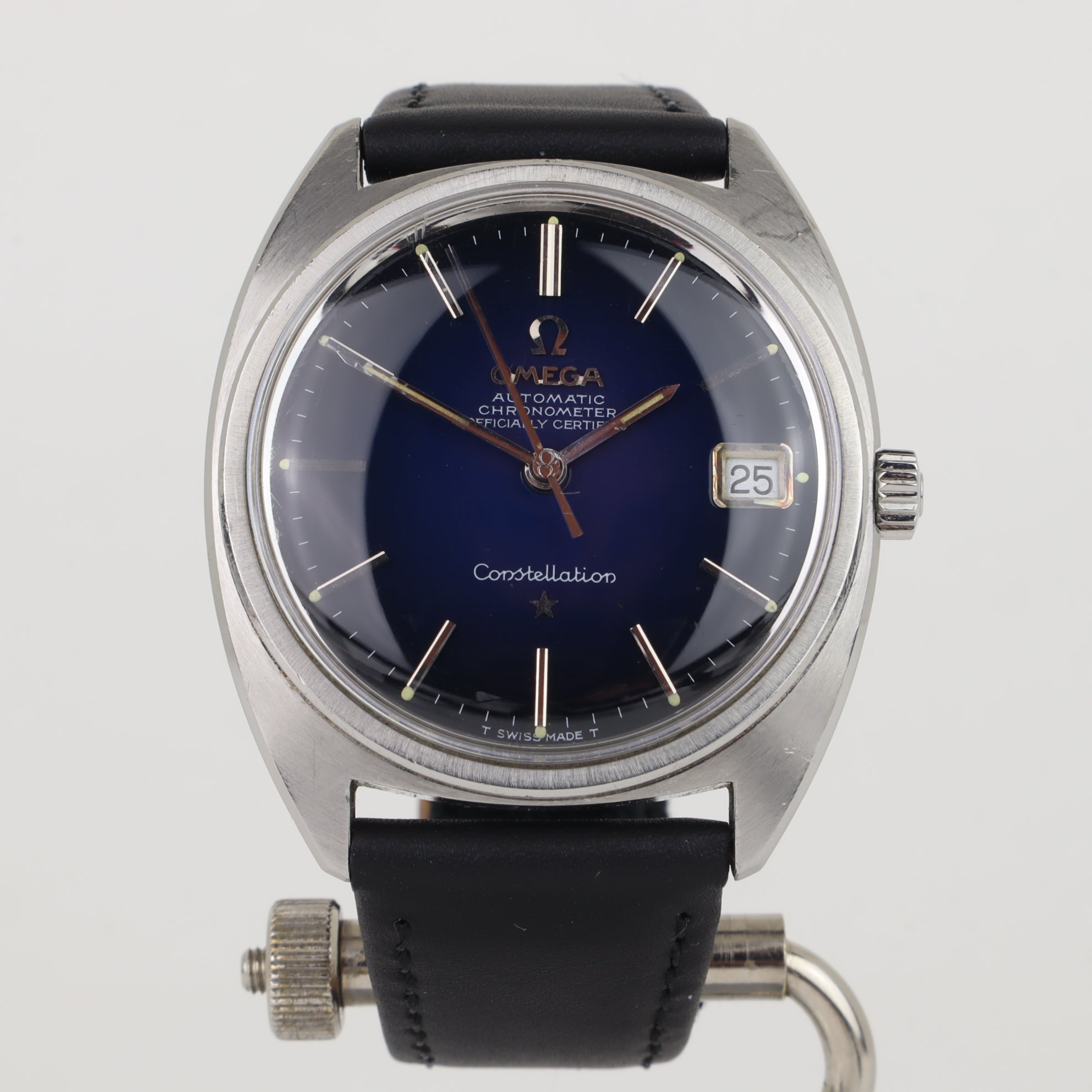 Omega Constellation 168.017 'C-shape' Blue Vignette | Serviced