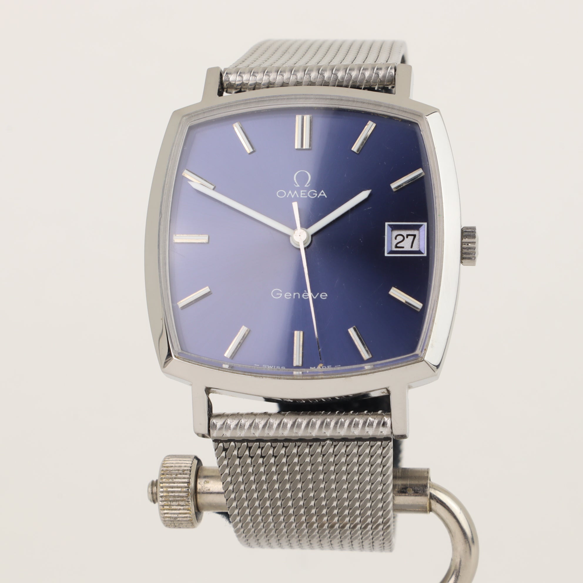 Omega Genève  131.022   | Serviced | Box | 1974