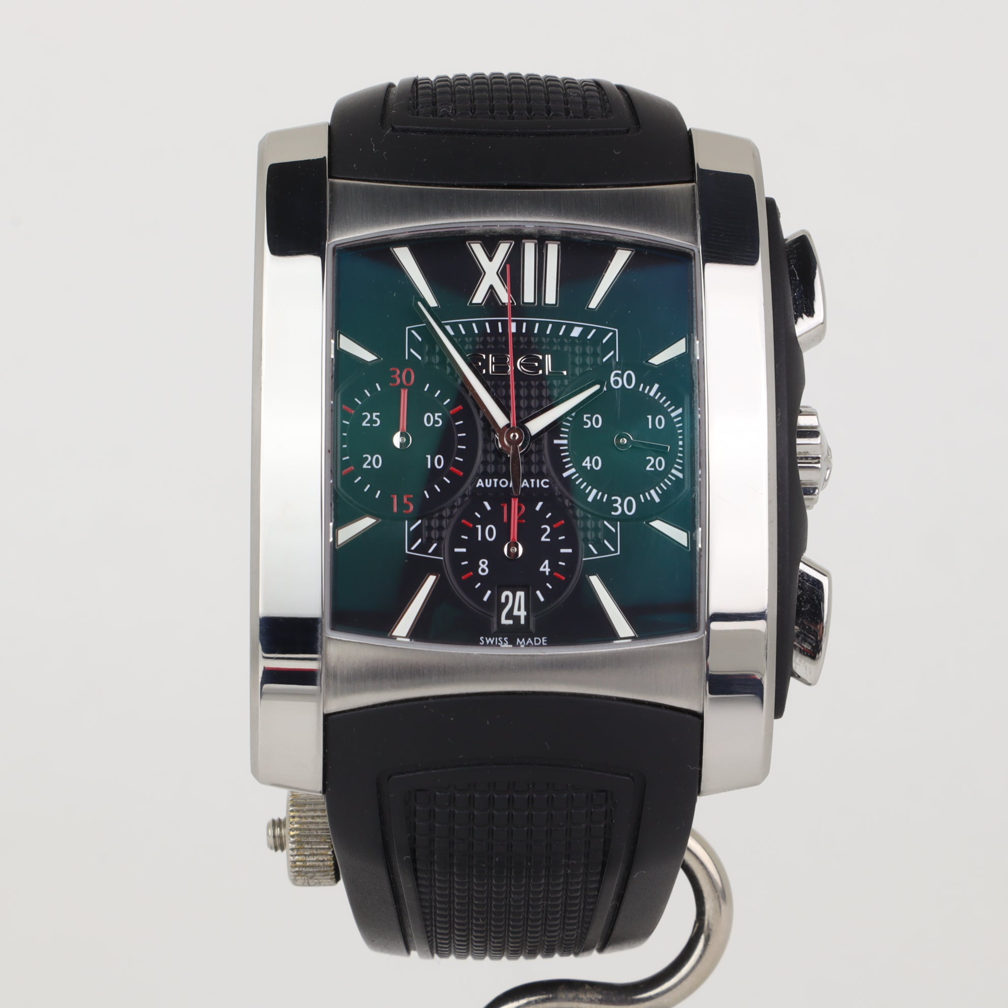 Ebel Brasilia Chronograph Automatic Black 9126M52    | Box & Papers | 2012