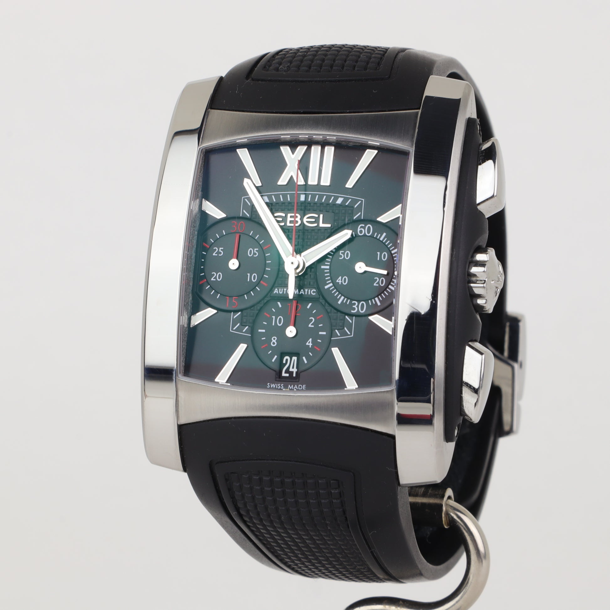 Ebel Brasilia Chronograph Automatic Black 9126M52    | Box & Papers | 2012