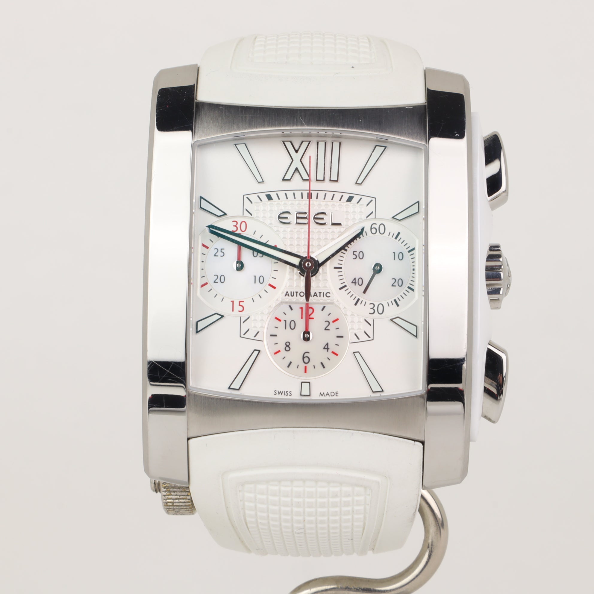 Ebel Brasilia Chronograph Automatic White 9126M52    | Box & Papers | 2010
