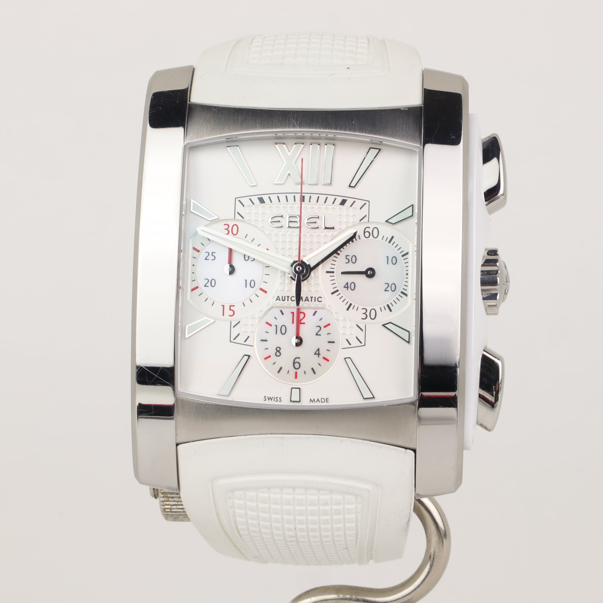 Ebel Brasilia Chronograph Automatic White 9126M52    | Box & Papers | 2010