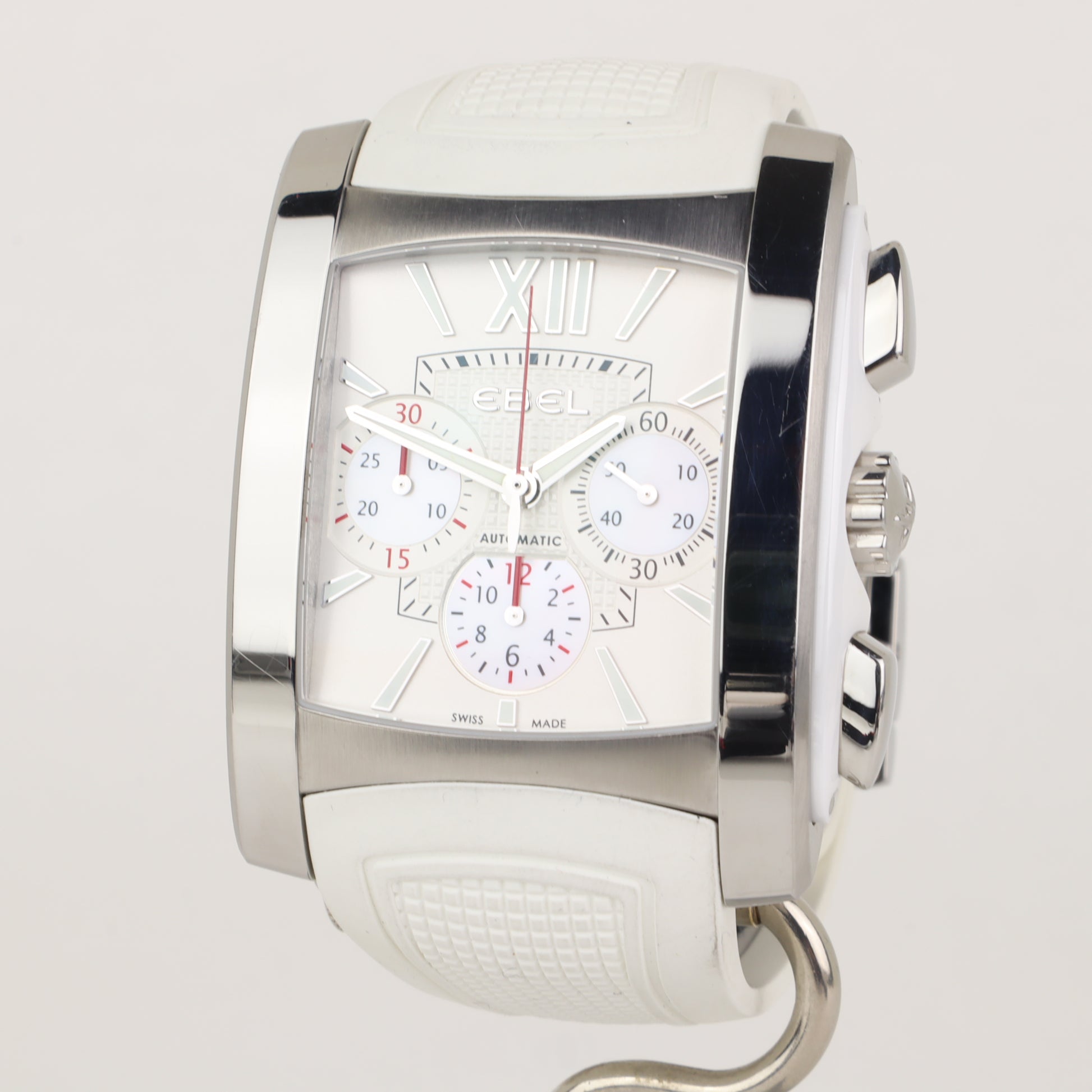 Ebel Brasilia Chronograph Automatic White 9126M52    | Box & Papers | 2010