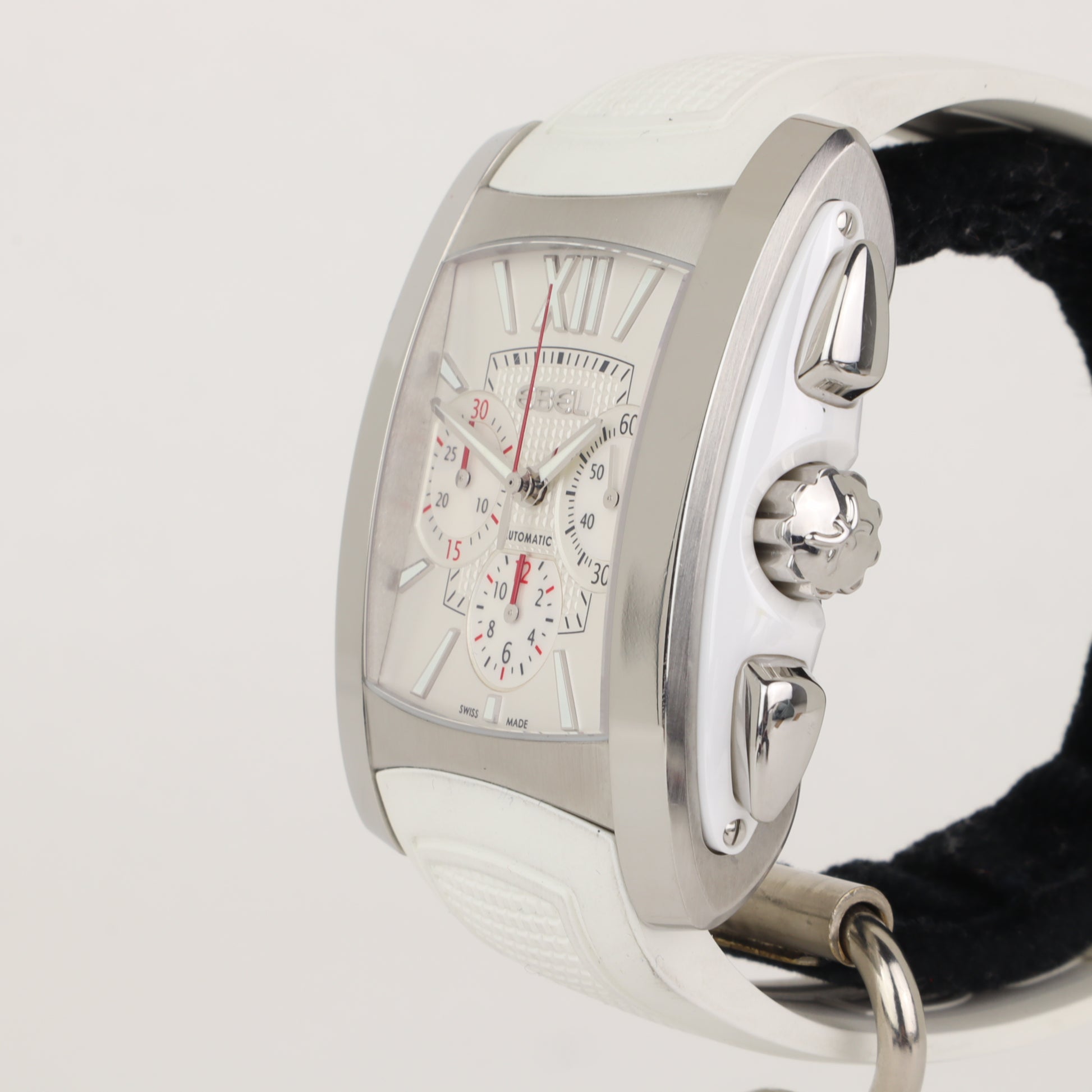 Ebel Brasilia Chronograph Automatic White 9126M52    | Box & Papers | 2010