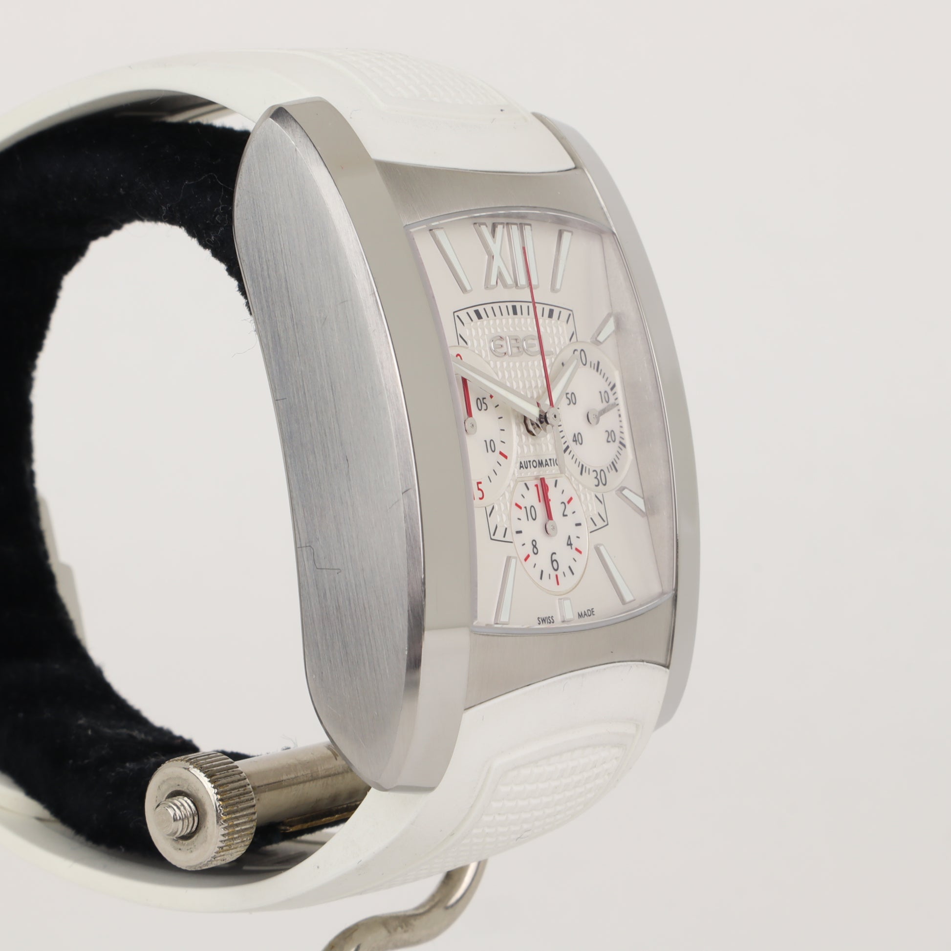 Ebel Brasilia Chronograph Automatic White 9126M52    | Box & Papers | 2010