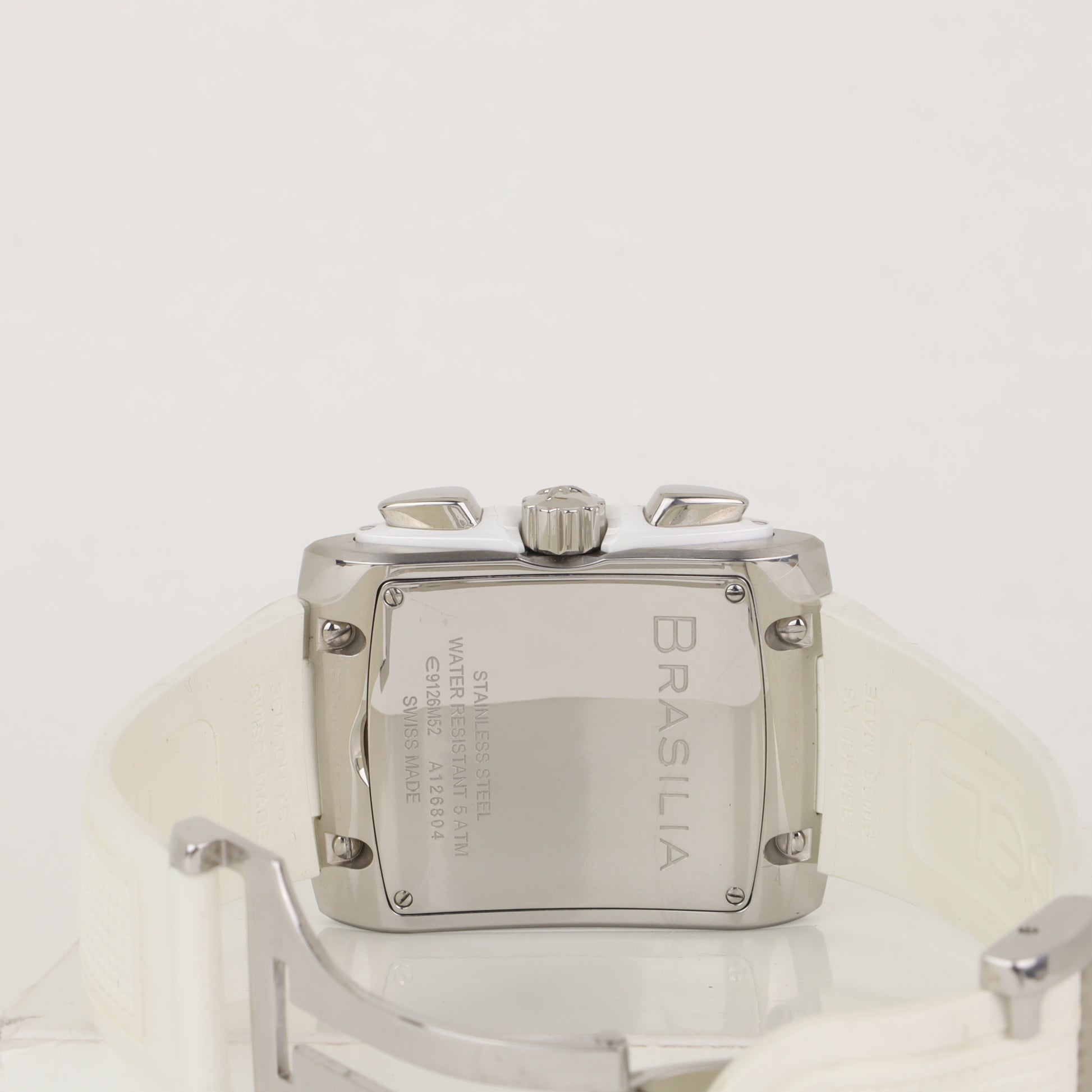 Ebel Brasilia Chronograph Automatic White 9126M52    | Box & Papers | 2010