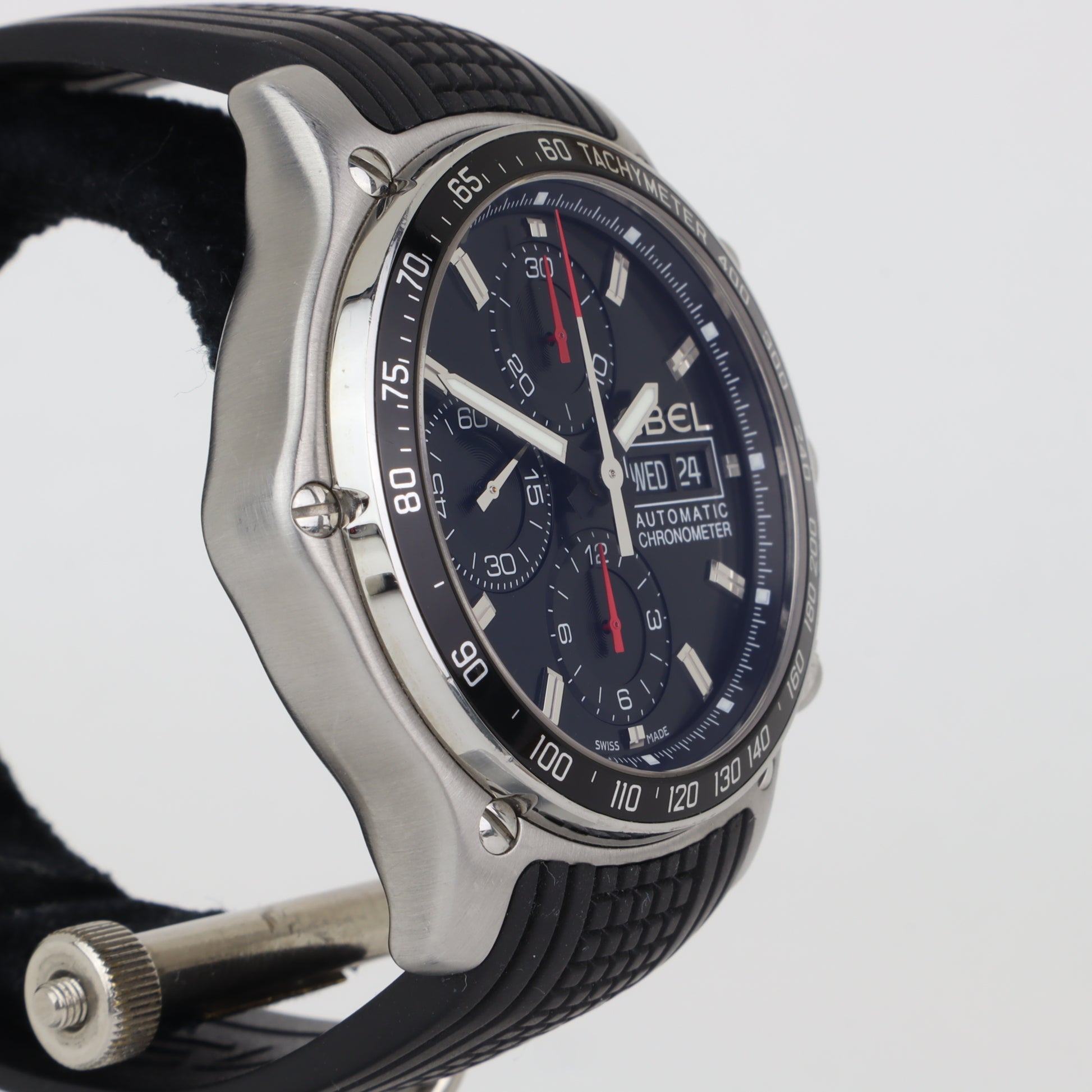 Ebel 1911 Discovery Chronograph Automatic Black 9750L62    | Box & Papers | 2010