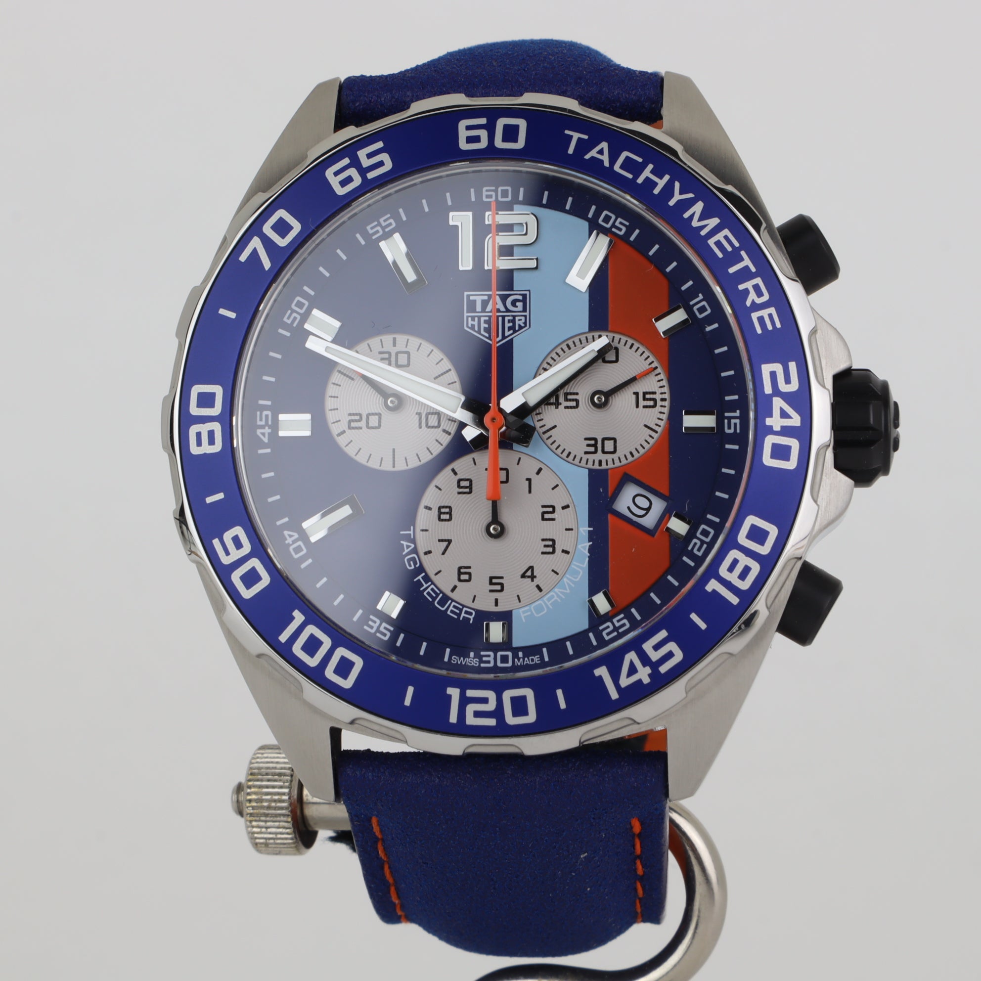 TAG Heuer Formula 1 Chronograph Gulf CAZ101N.FC8243 Special Edition   | Box & Papers