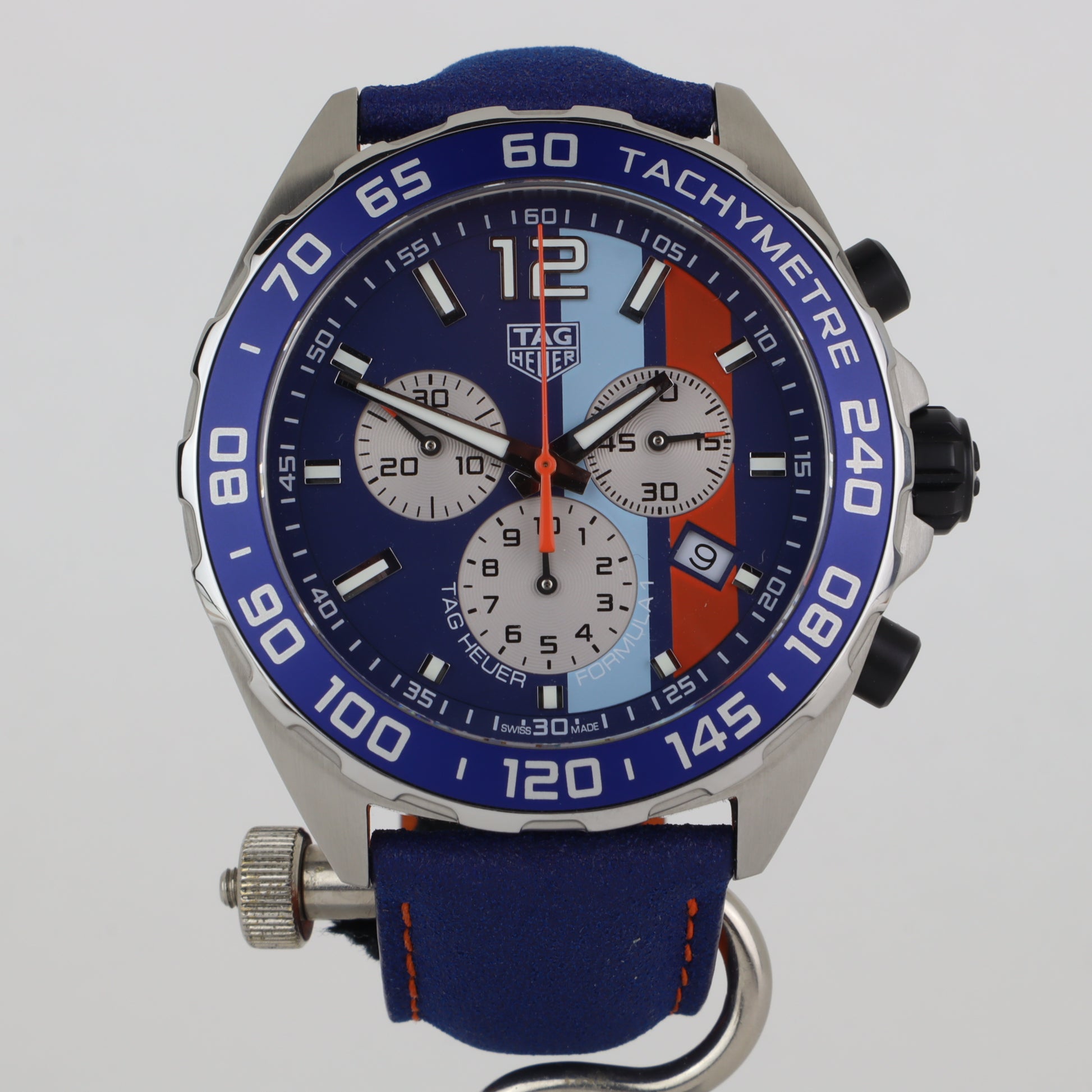 TAG Heuer Formula 1 Chronograph Gulf CAZ101N.FC8243 Special Edition   | Box & Papers