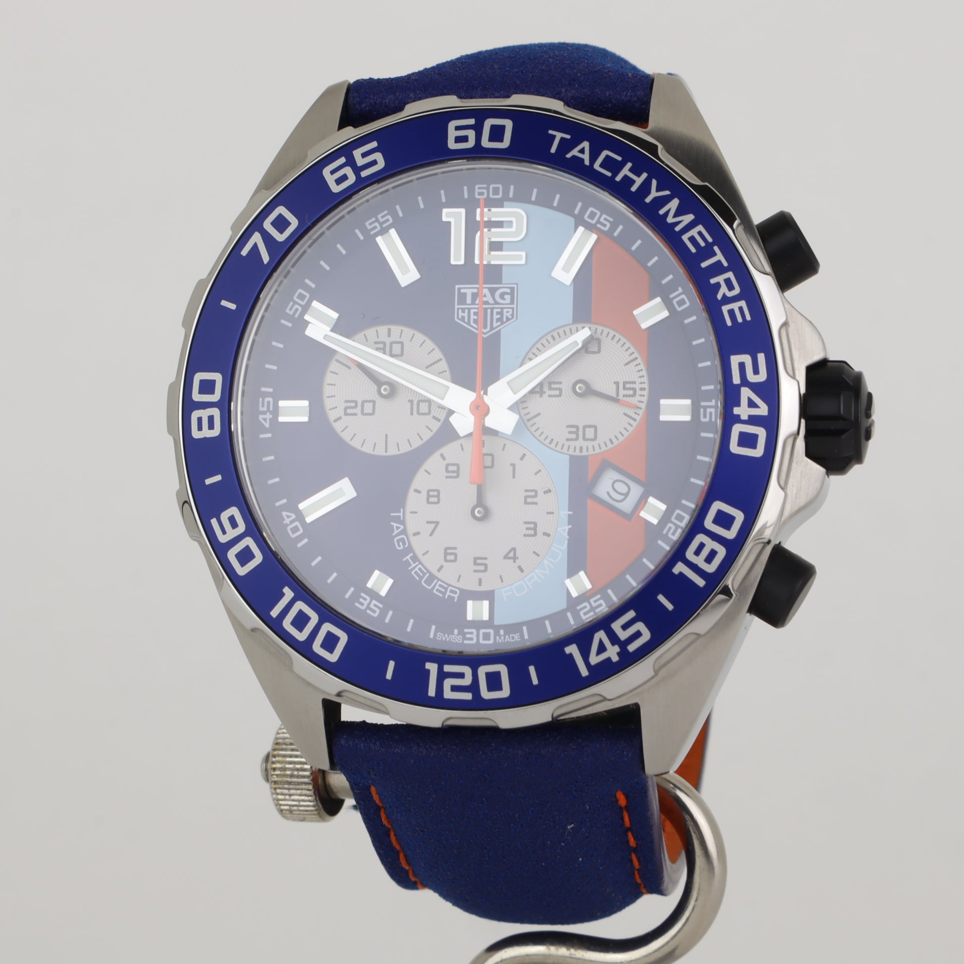 TAG Heuer Formula 1 Chronograph Gulf CAZ101N.FC8243 Special Edition   | Box & Papers