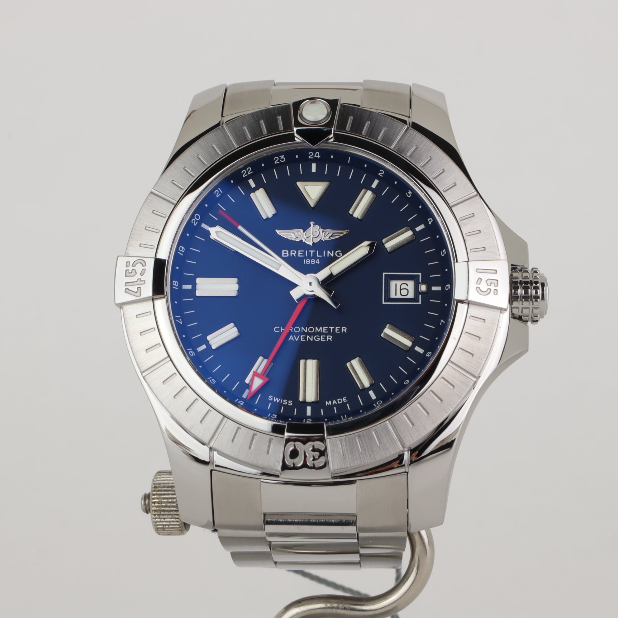 Breitling Breitling Avenger GMT 45 A32395 - A32395101C1A1   | Box & Papers | 2025