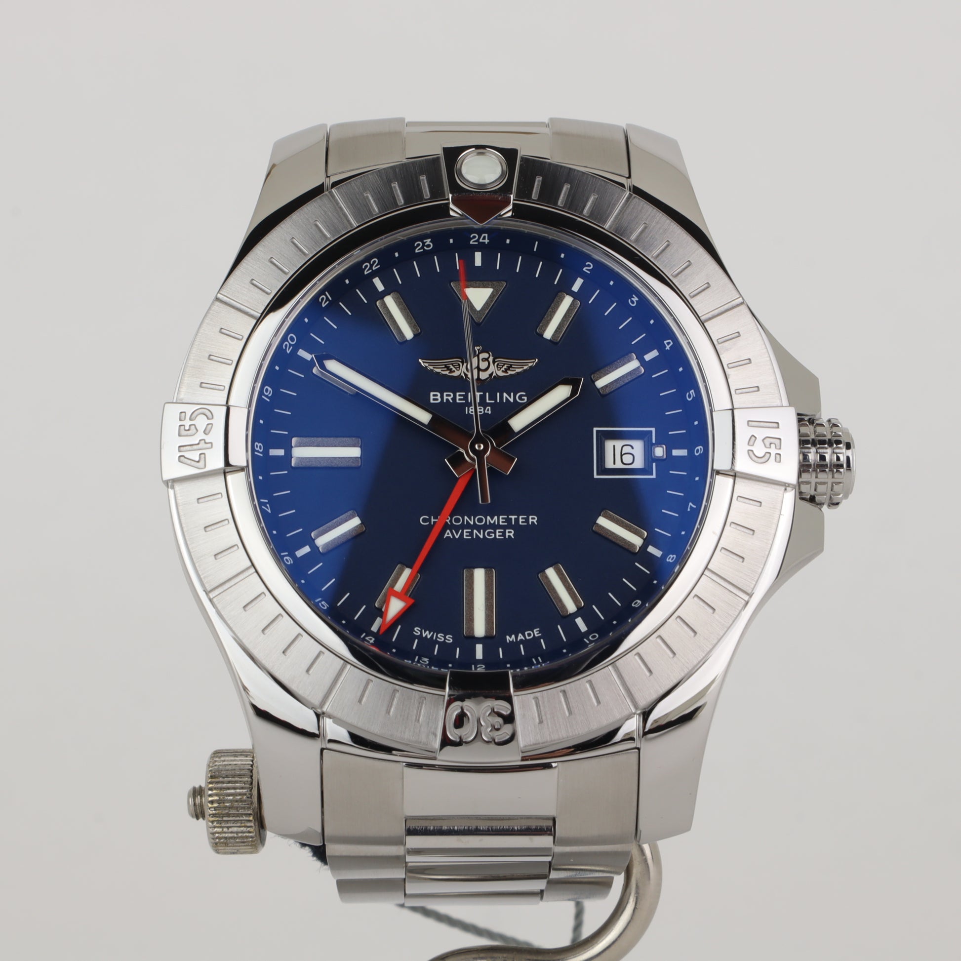 Breitling Breitling Avenger GMT 45 A32395 - A32395101C1A1   | Box & Papers | 2025