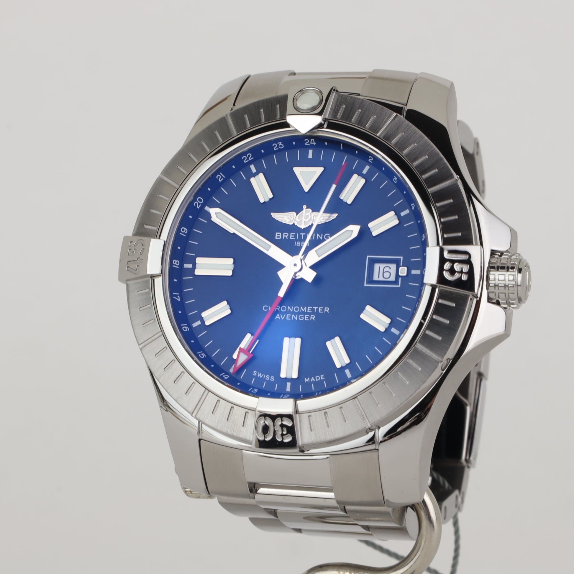 Breitling Breitling Avenger GMT 45 A32395 - A32395101C1A1   | Box & Papers | 2025