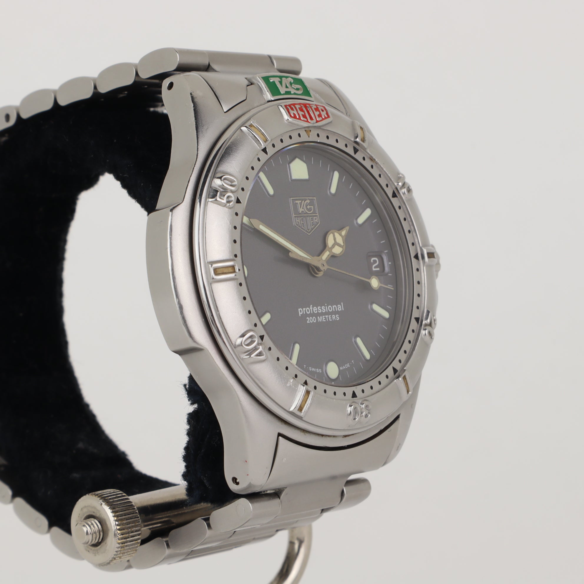 稼働 タグホイヤー 4000 プロフェッショナル 200M WF1421 TAG Heuer プロフェッショナル4000 200M WF-1421-0 , 【公式通販】