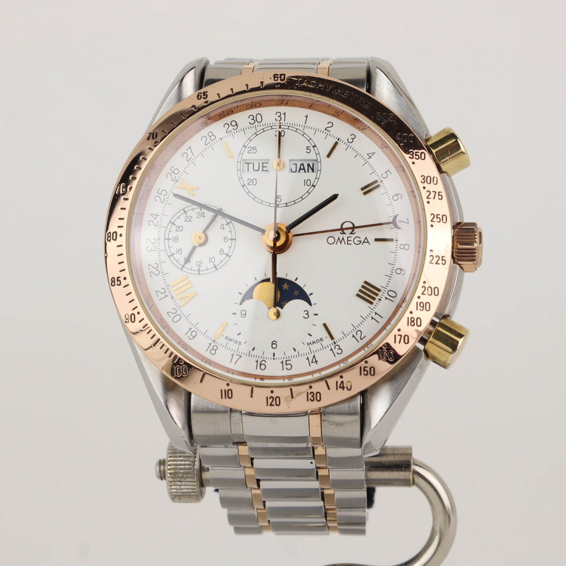 Omega Speedmaster Triple Date 3336.20 Moonphase 37362020 | Serviced | Box & Papers | 1993