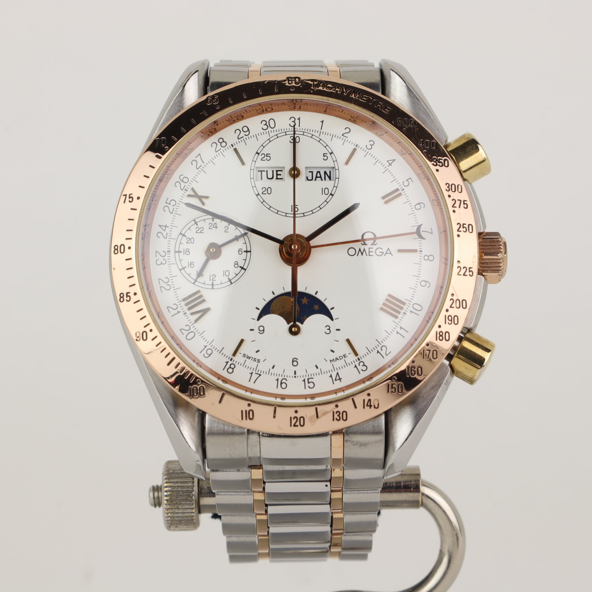 Omega Speedmaster Triple Date 3336.20 Moonphase 37362020 | Serviced | Box & Papers | 1993