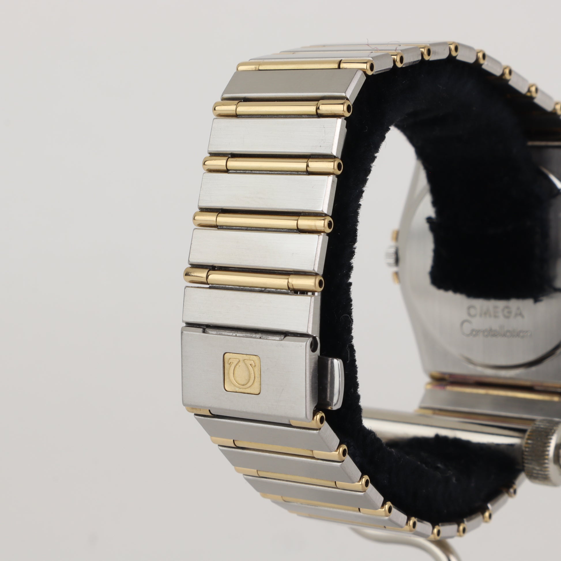 Omega Constellation 1310.20 'Manhattan' 396.1070 / 396.0180 Full Bar Gold Links   | 1986