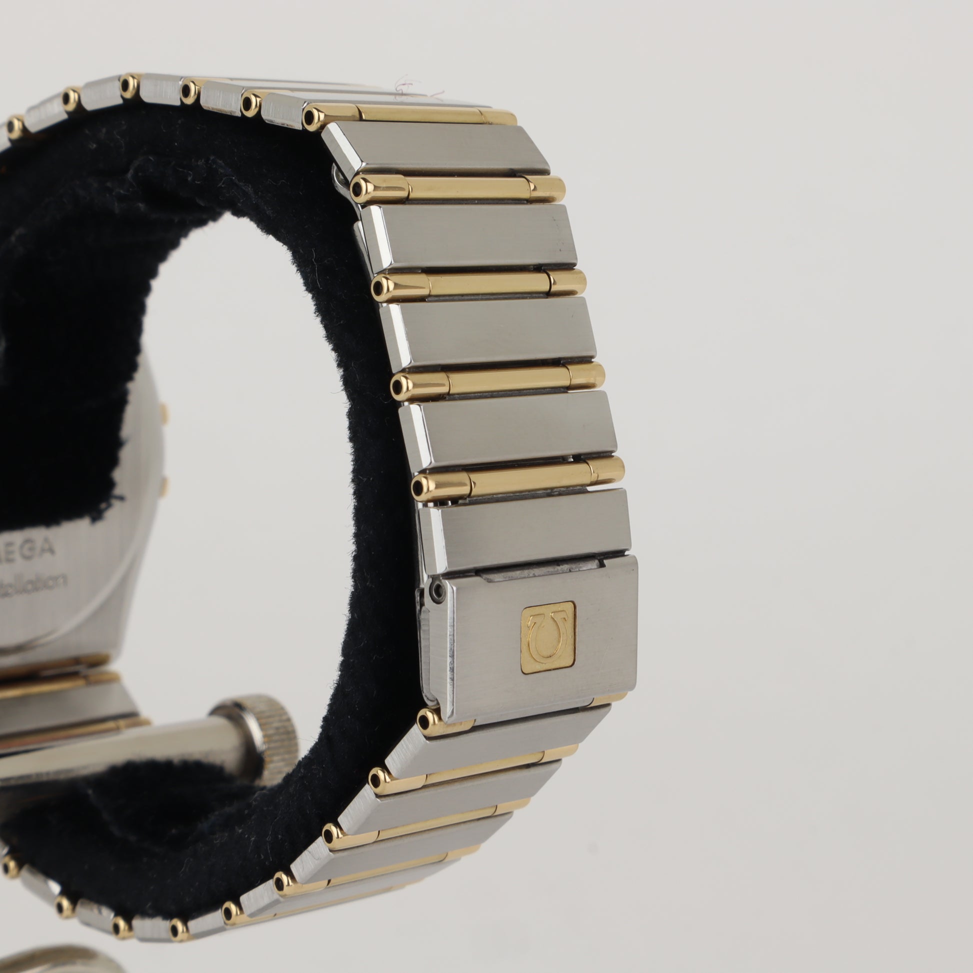 Omega Constellation 1310.20 'Manhattan' 396.1070 / 396.0180 Full Bar Gold Links   | 1986