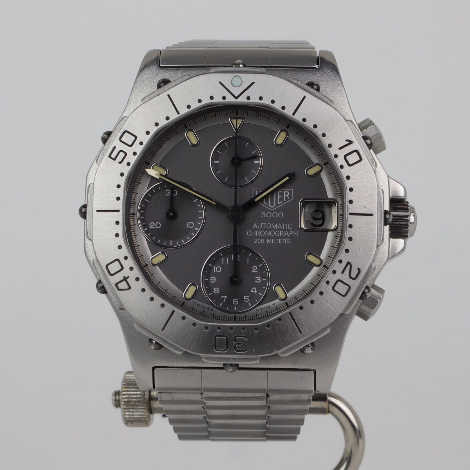 Heuer 3000 132.206 Pre TAG Heuer "John McClane" Chronograph Die Hard | Serviced