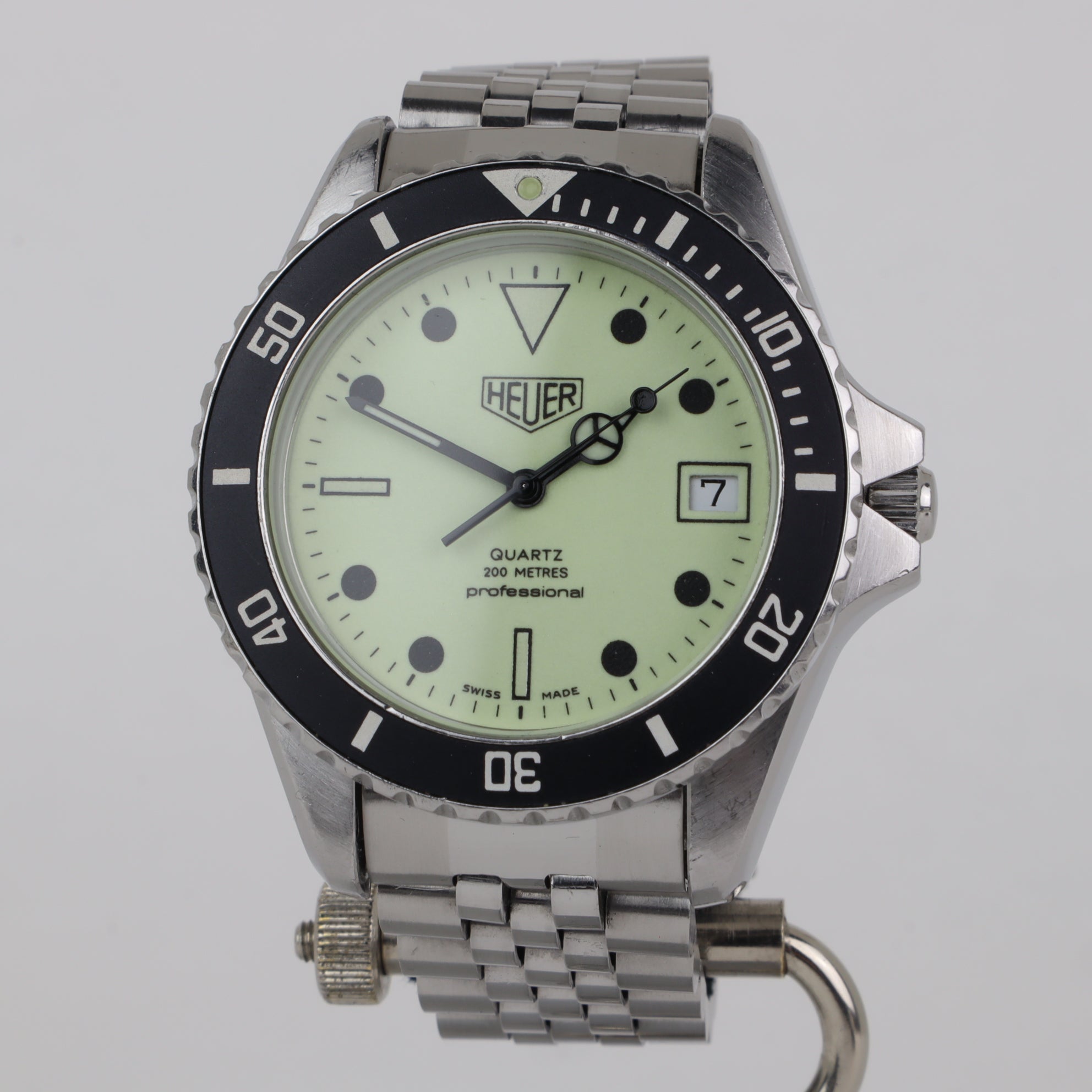 Heuer 1000 980.113 Full Lume Night Diver  | Serviced