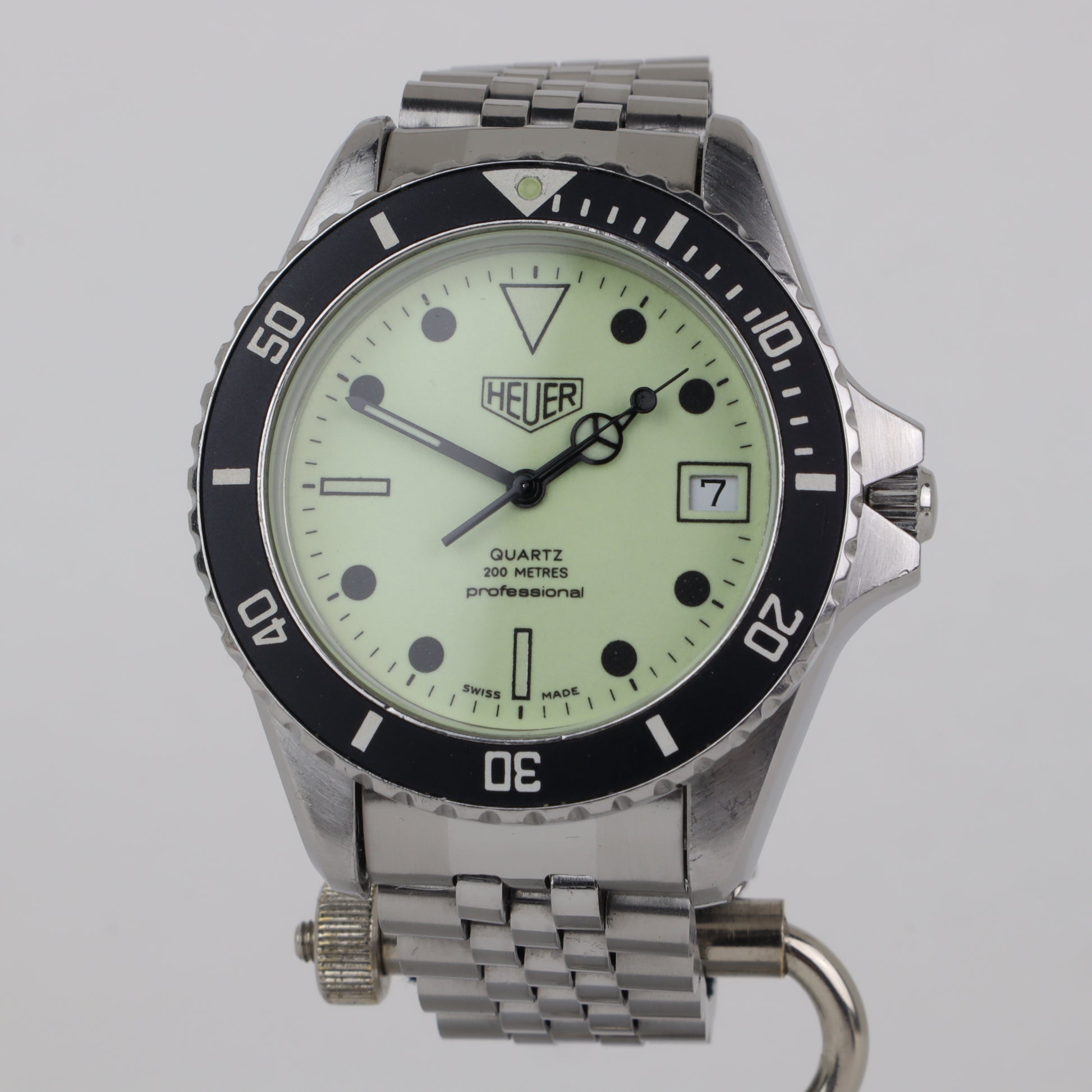 Heuer 1000 980.113 Full Lume Night Diver  | Serviced