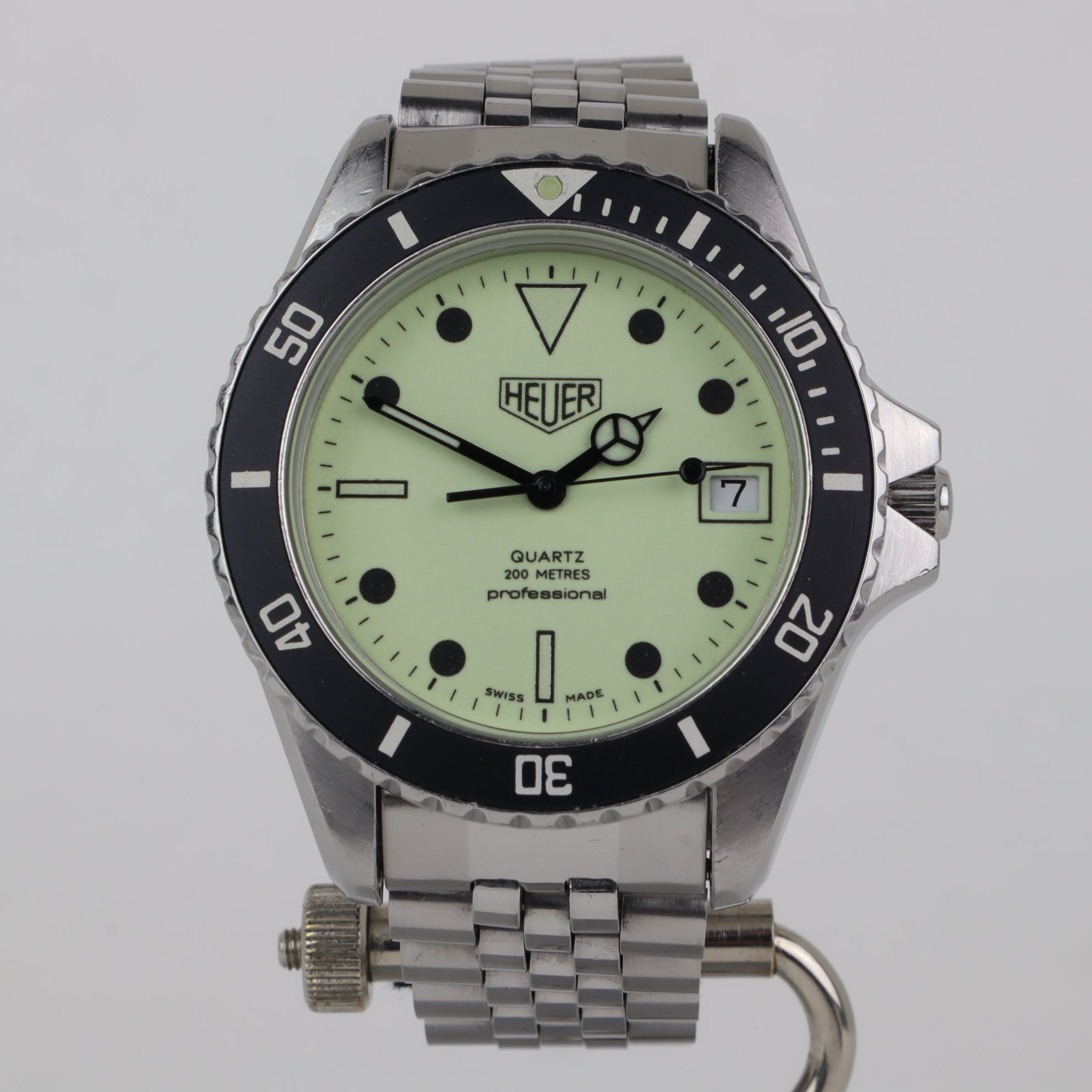 Heuer 1000 980.113 Full Lume Night Diver | Serviced – B&O Watches