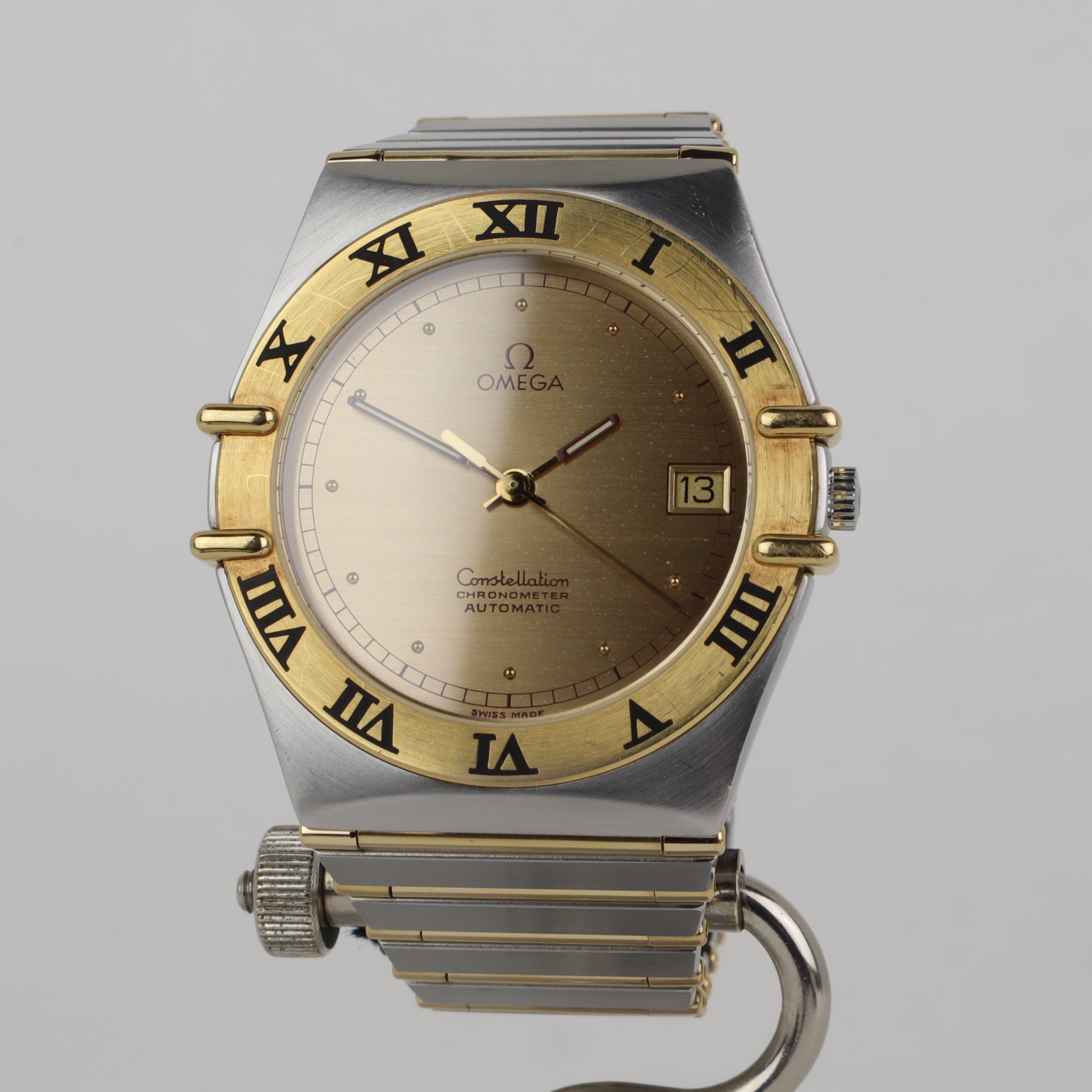 Omega Constellation 368.1075 'Manhattan' Full Bar 18K Gold | Serviced  | 1986