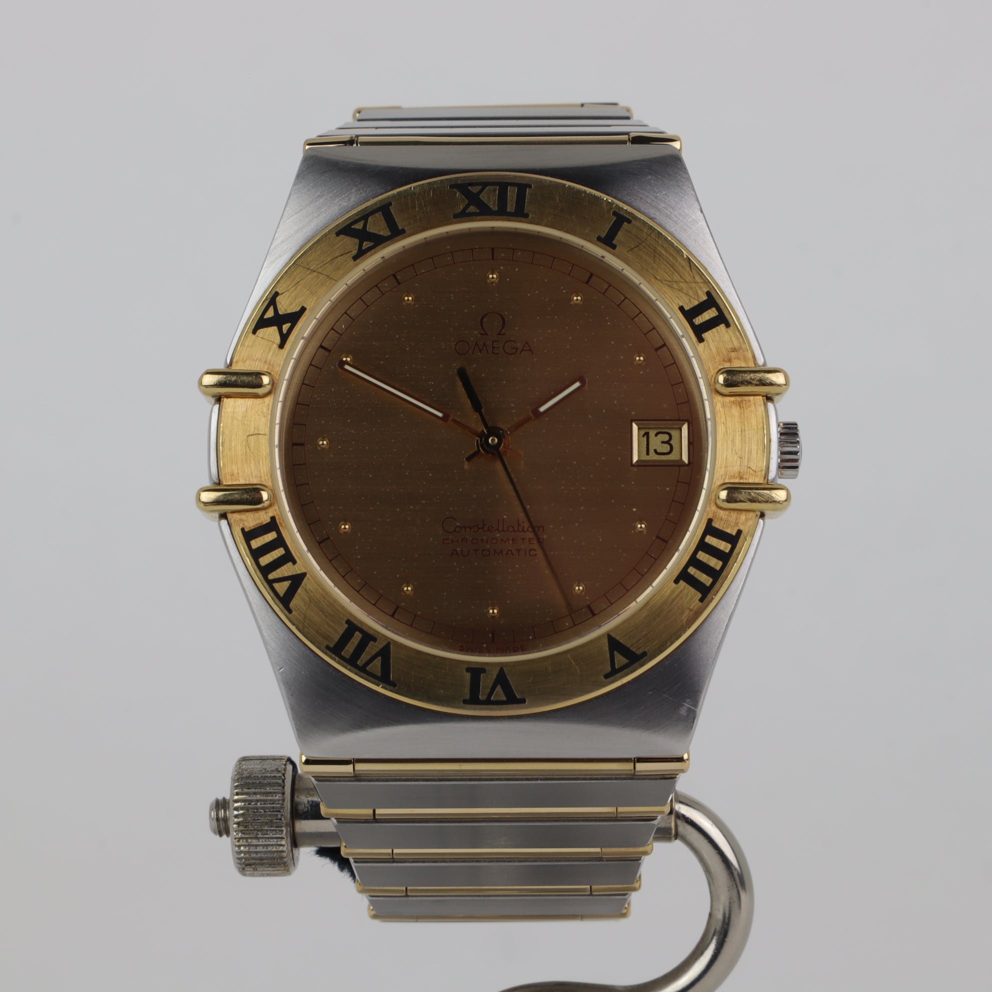 Omega Constellation 368.1075 'Manhattan' Full Bar 18K Gold | Serviced  | 1986