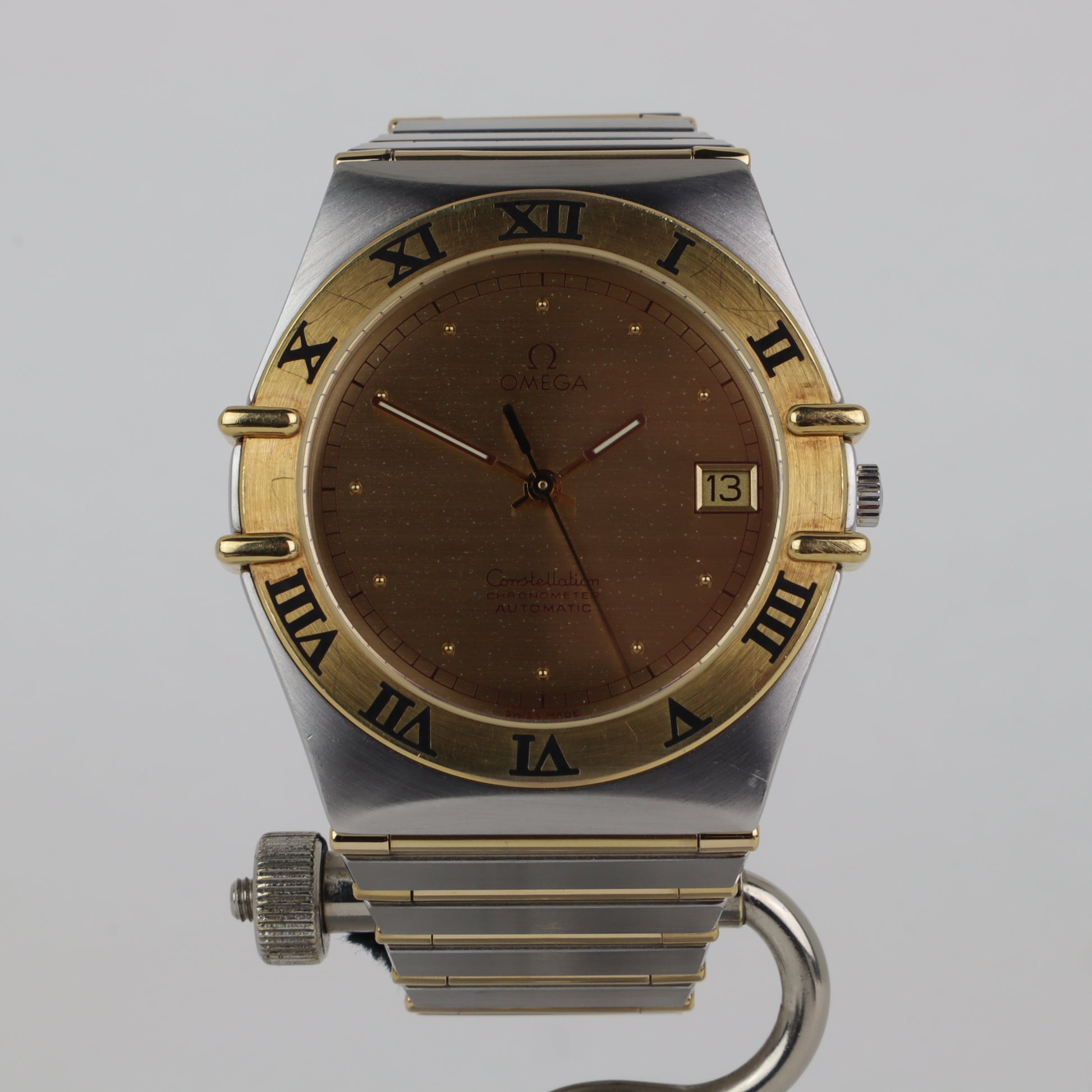 Omega Constellation 368.1075 'Manhattan' Full Bar 18K Gold | Serviced  | 1986