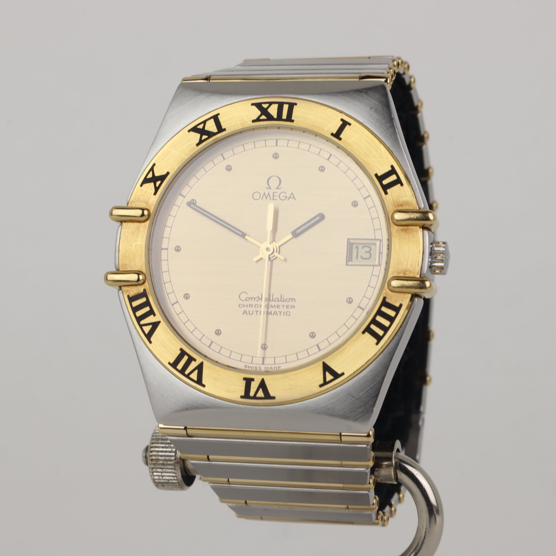 Omega Constellation 368.1075 'Manhattan' Full Bar 18K Gold | Serviced  | 1986