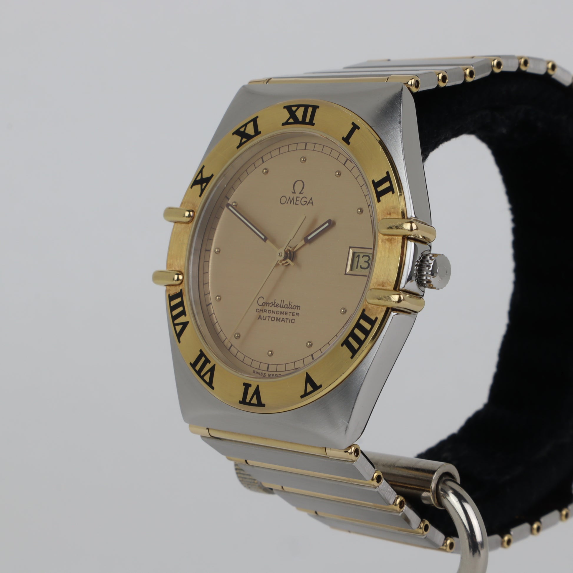 Omega Constellation 368.1075 'Manhattan' Full Bar 18K Gold | Serviced  | 1986