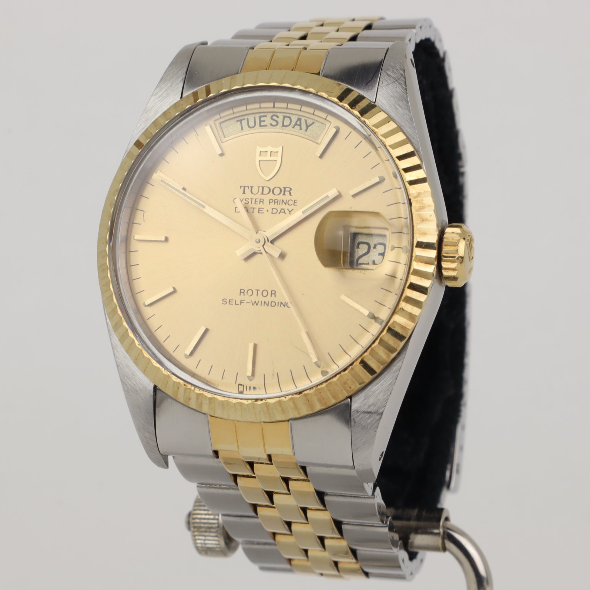 Tudor Oyster Prince Date + Day 94613   | Serviced  | 1991