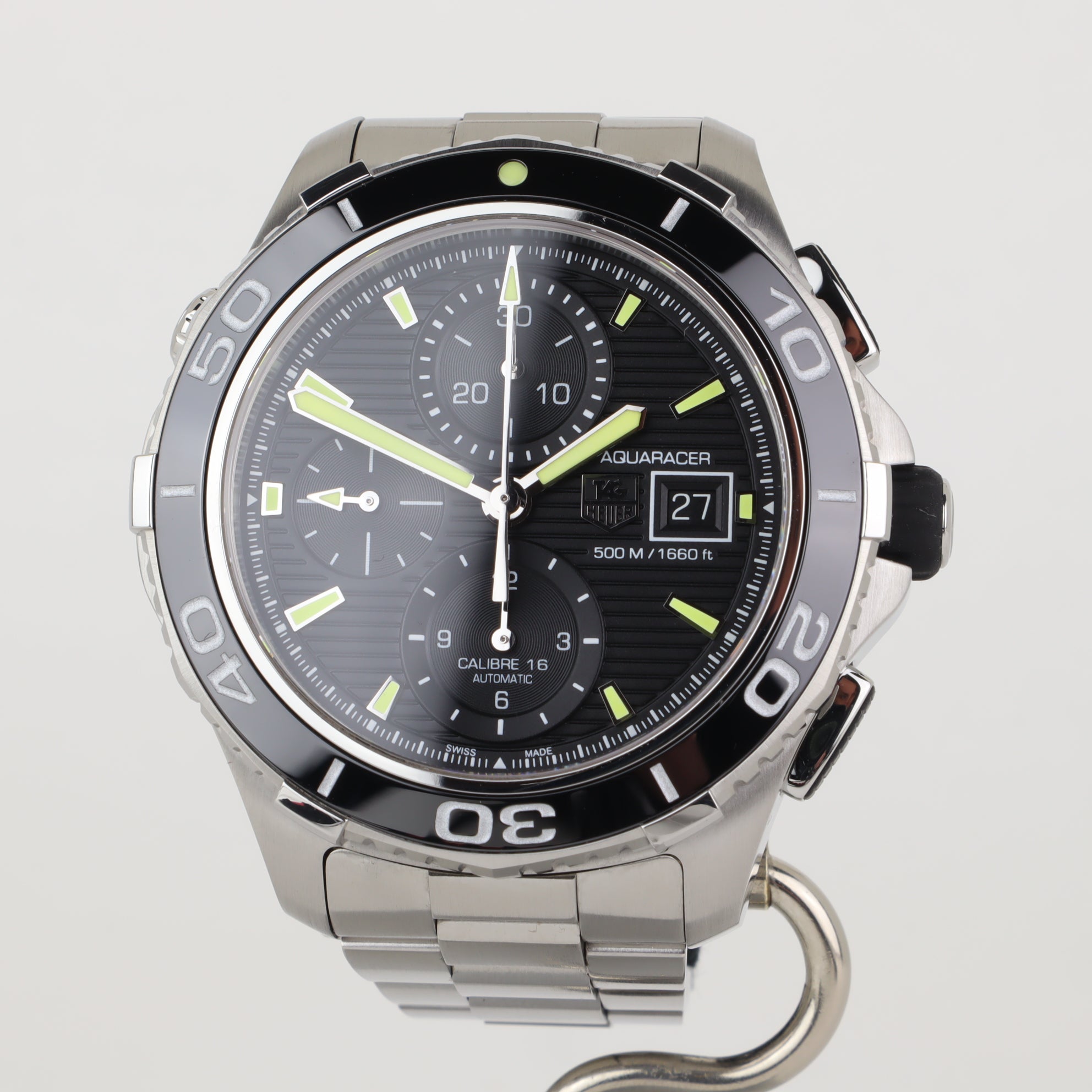 TAG Heuer Aquaracer Chronograph CAK2111.BA0833    | Box & Papers | 2020