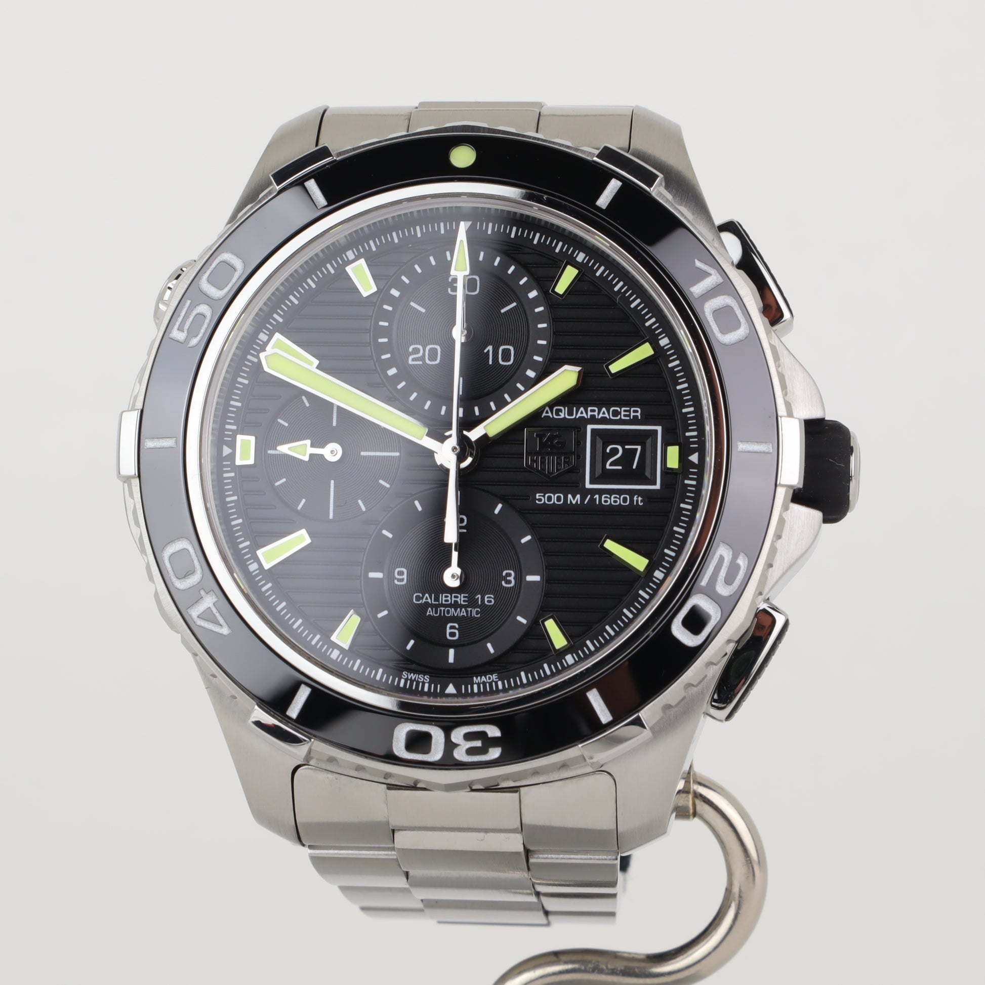 TAG Heuer Aquaracer Chronograph CAK2111.BA0833    | Box & Papers | 2020