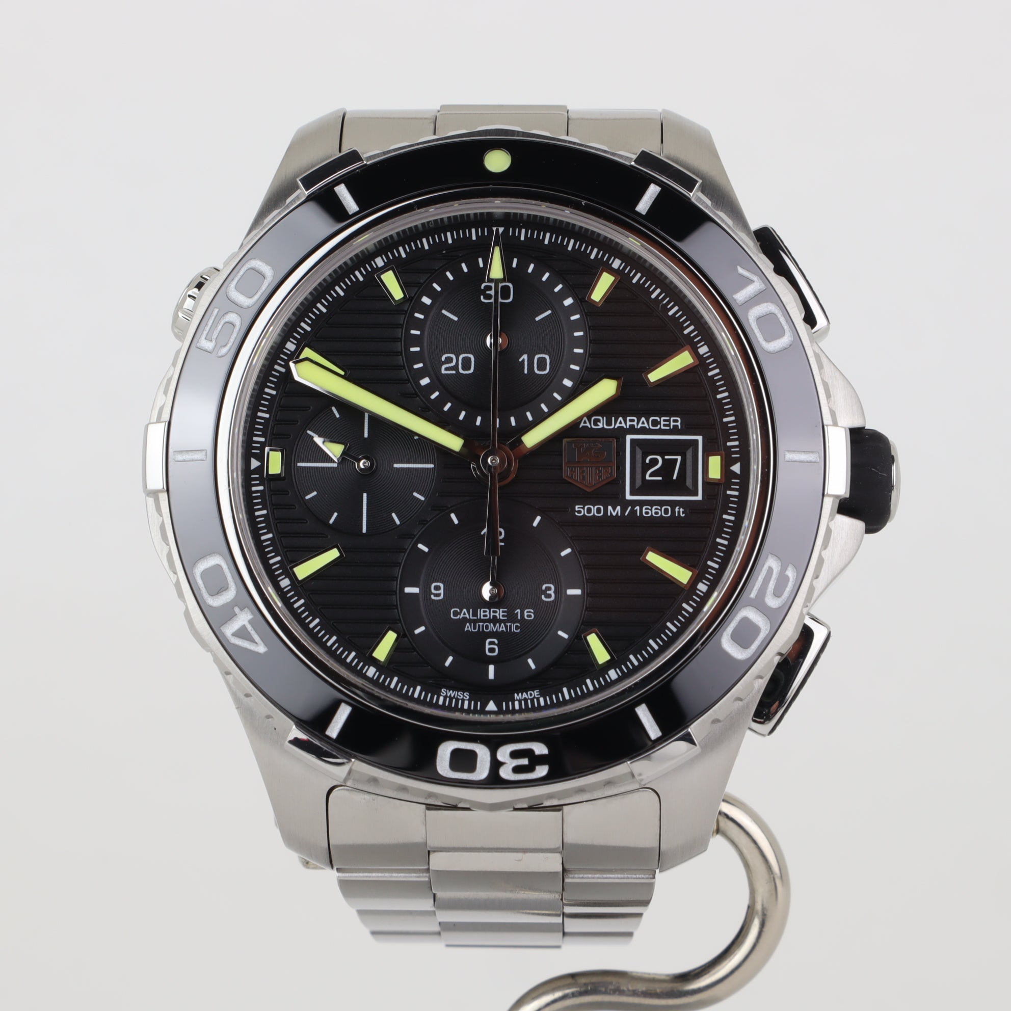 TAG Heuer Aquaracer Chronograph CAK2111.BA0833    | Box & Papers | 2020