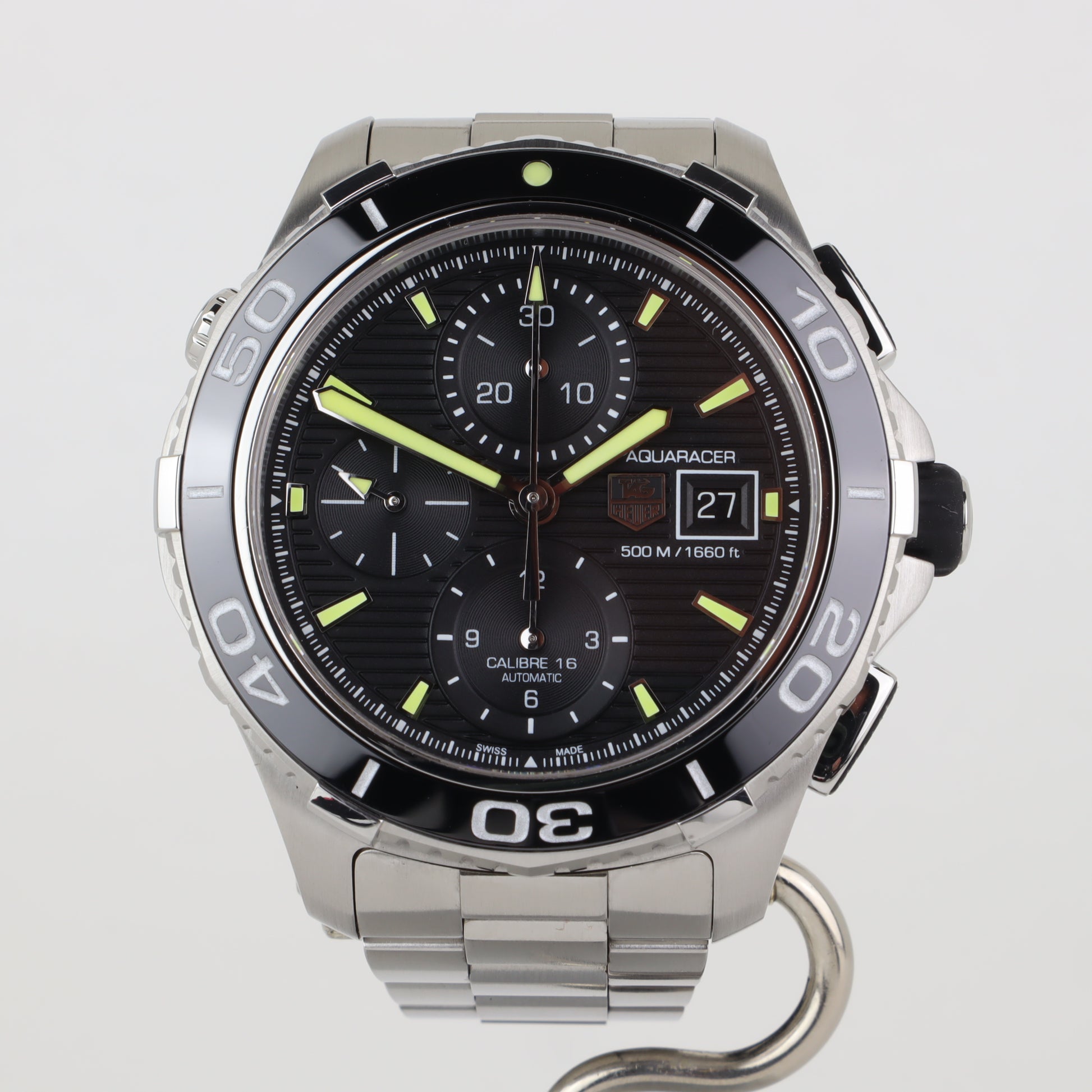 TAG Heuer Aquaracer Chronograph CAK2111.BA0833    | Box & Papers | 2020