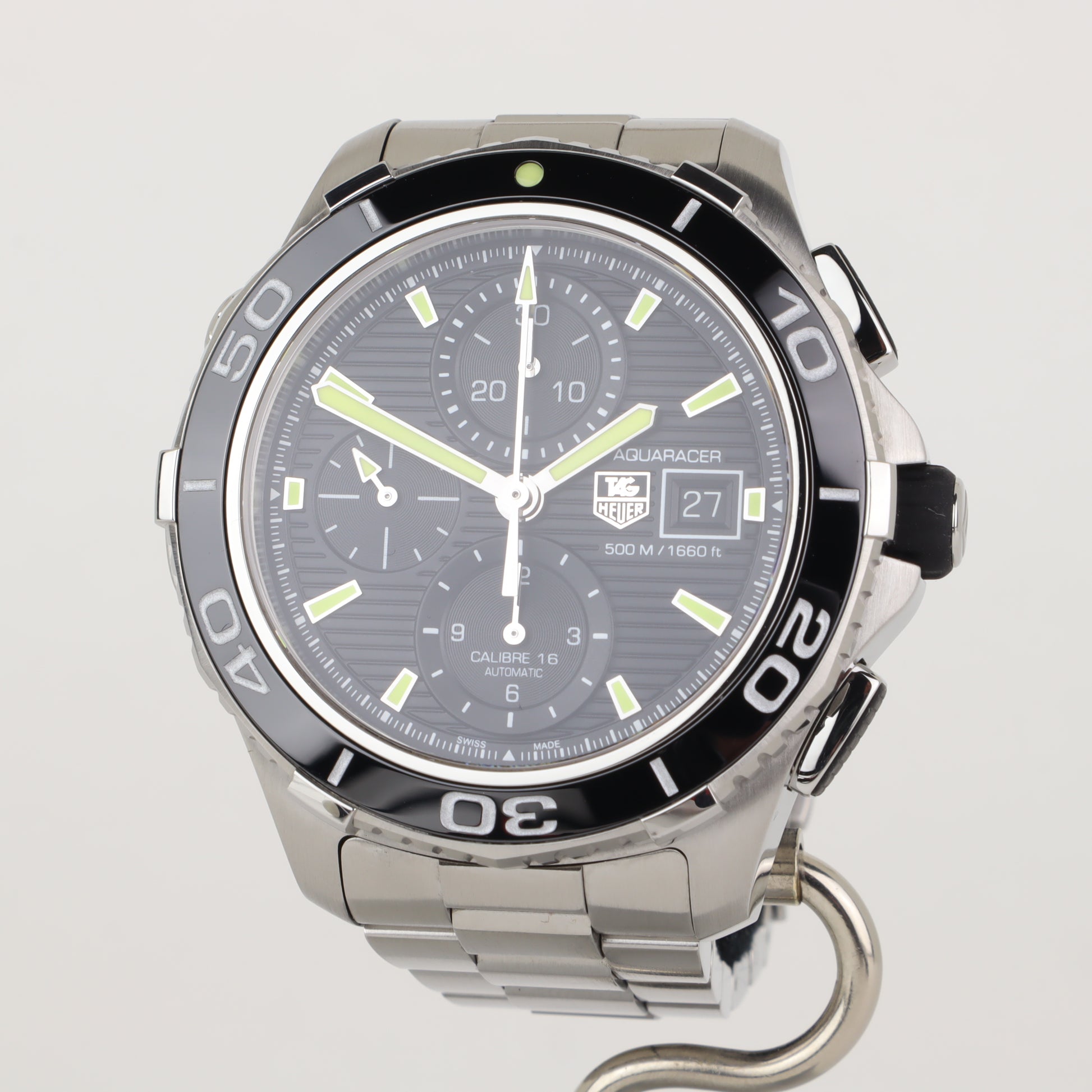 TAG Heuer Aquaracer Chronograph CAK2111.BA0833    | Box & Papers | 2020