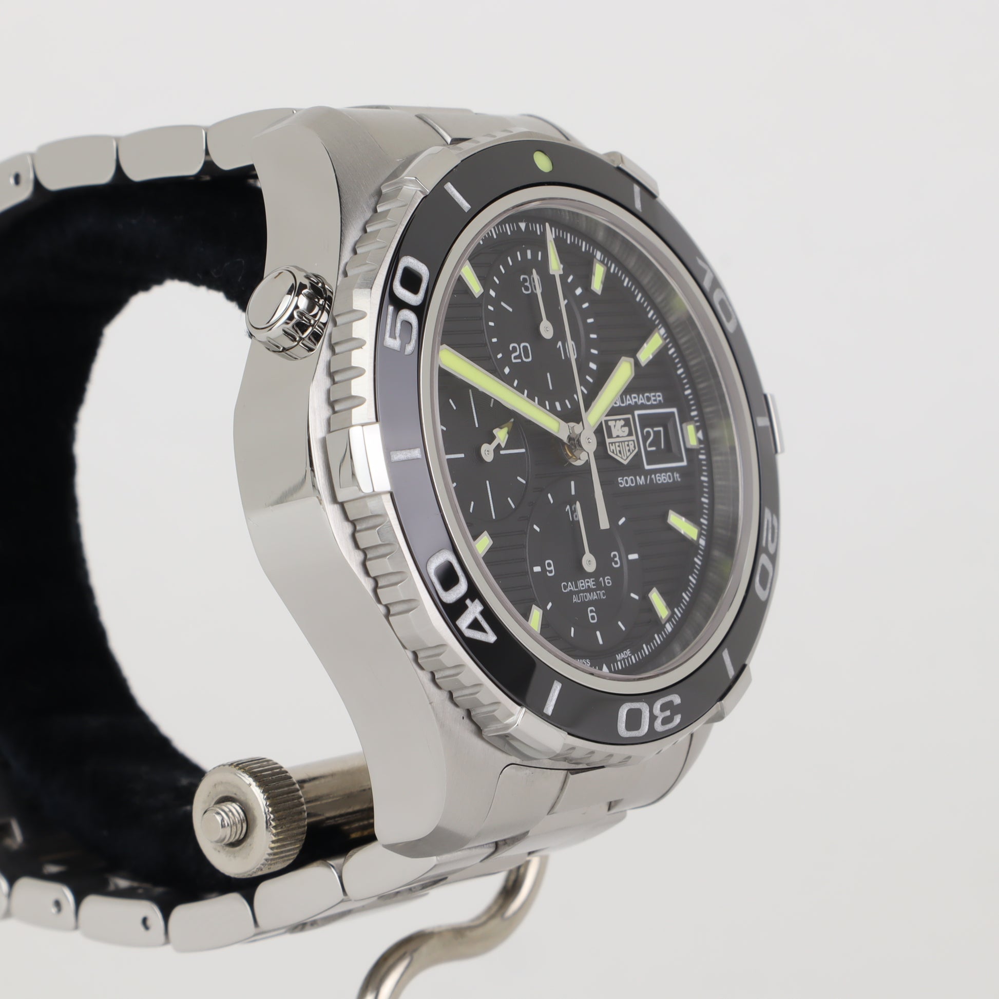 TAG Heuer Aquaracer Chronograph CAK2111.BA0833    | Box & Papers | 2020