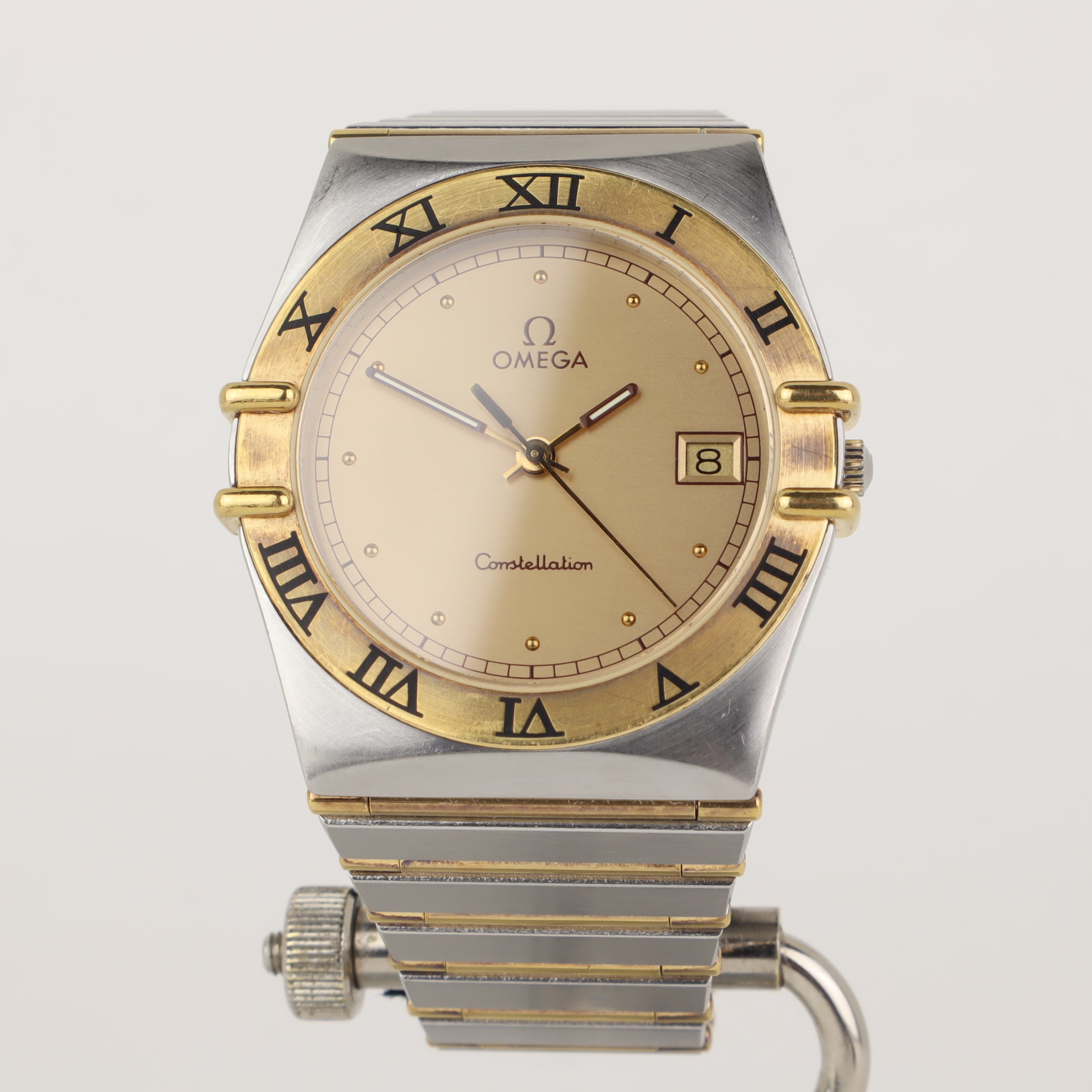 Omega Constellation 396.1080 'Manhattan' Full Bar 18K  | Box & Papers | 1991