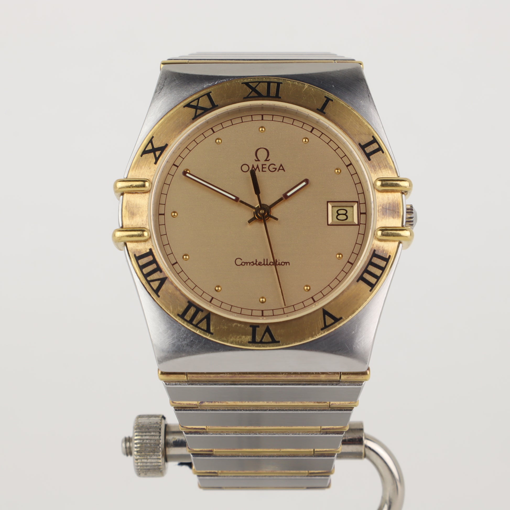 Omega Constellation 396.1080 'Manhattan' Full Bar 18K  | Box & Papers | 1991