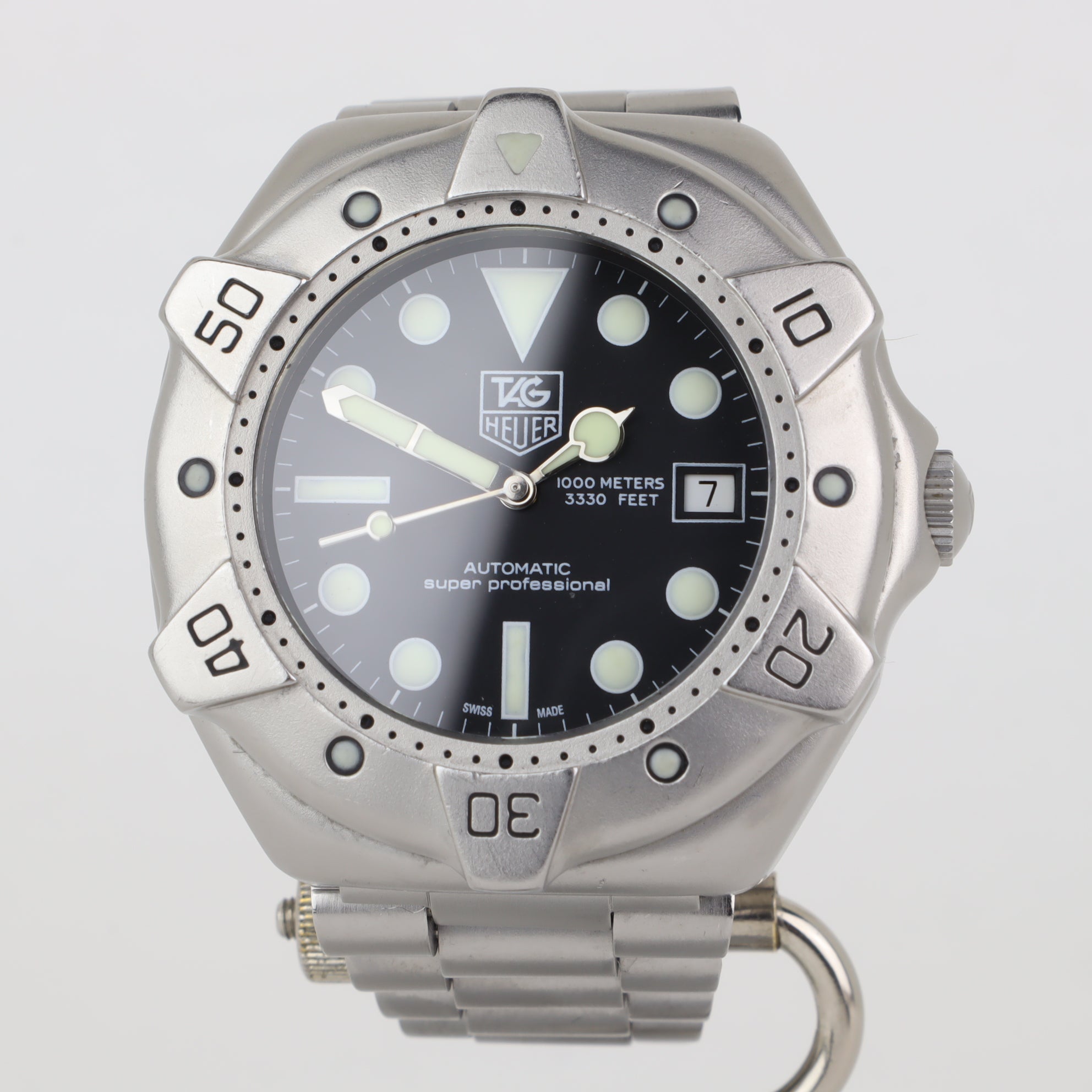 TAG Heuer 1000 Super Professional 844.006-2    | Box & Papers | 1993