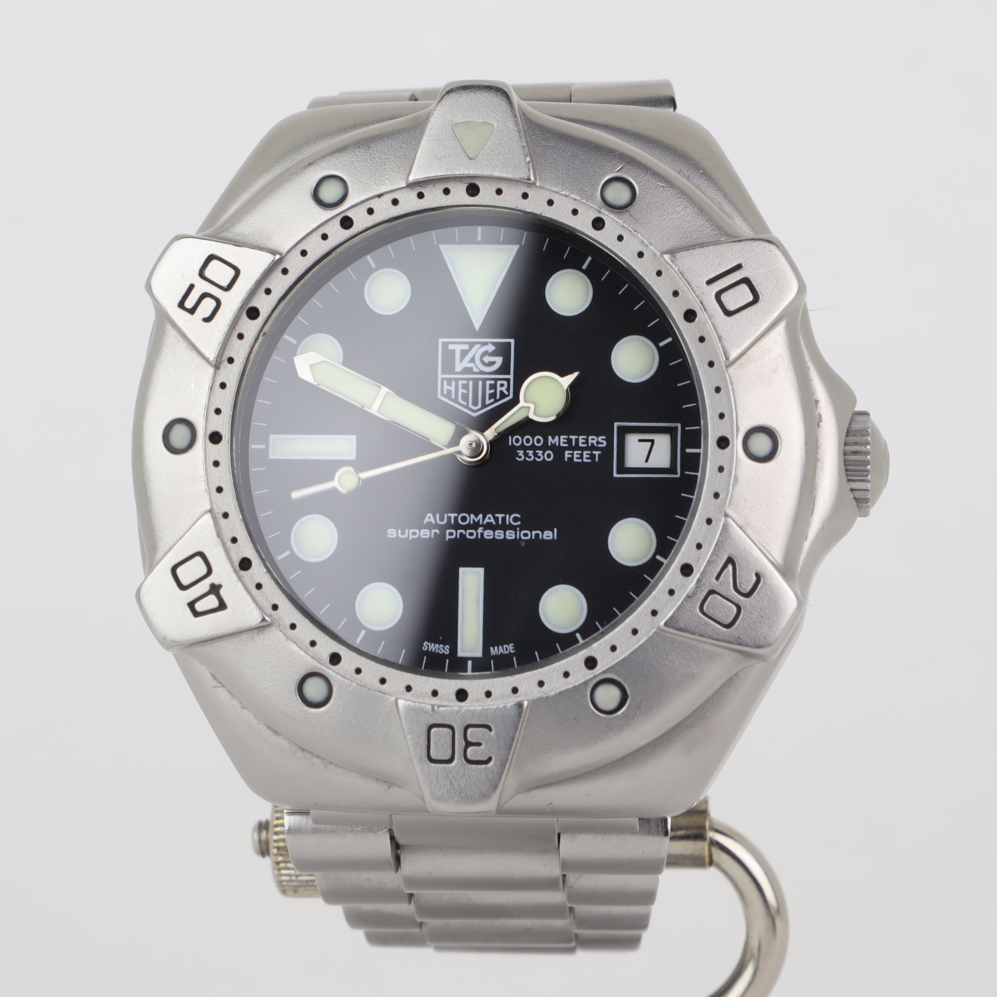 TAG Heuer 1000 Super Professional 844.006-2    | Box & Papers | 1993