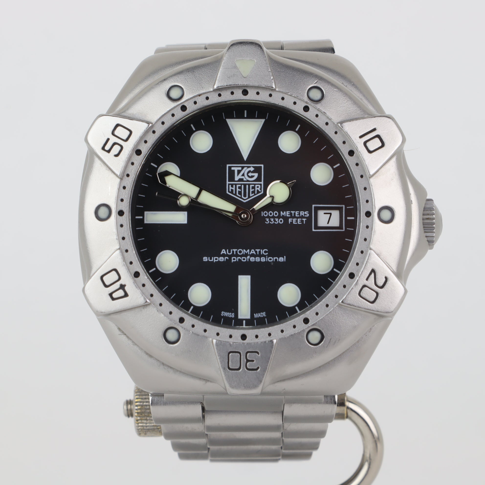 TAG Heuer 1000 Super Professional 844.006-2    | Box & Papers | 1993