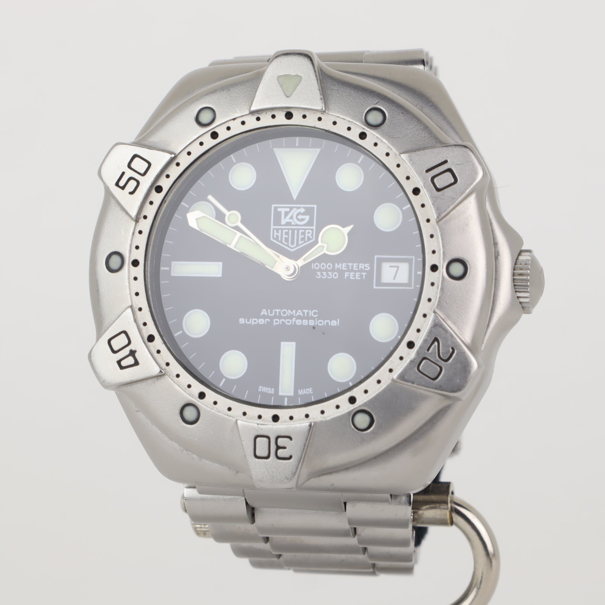 TAG Heuer 1000 Super Professional 844.006-2    | Box & Papers | 1993