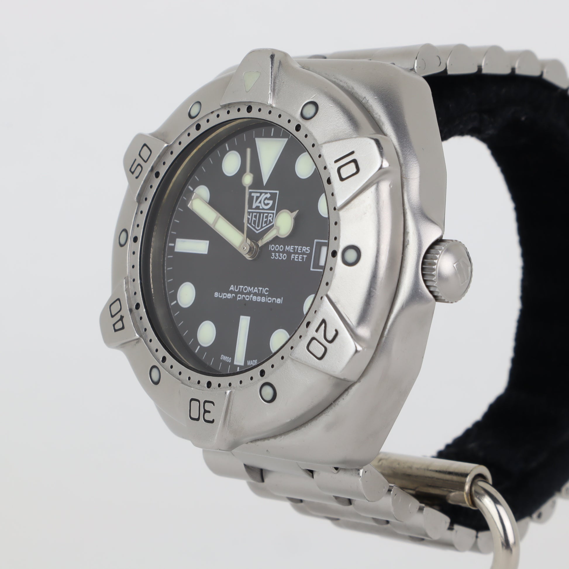 TAG Heuer 1000 Super Professional 844.006-2    | Box & Papers | 1993